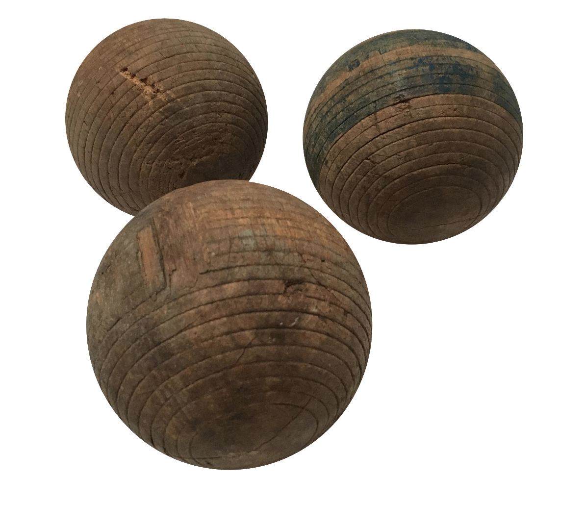 Vintage Wood Croquet Balls Set of 3 Chairish