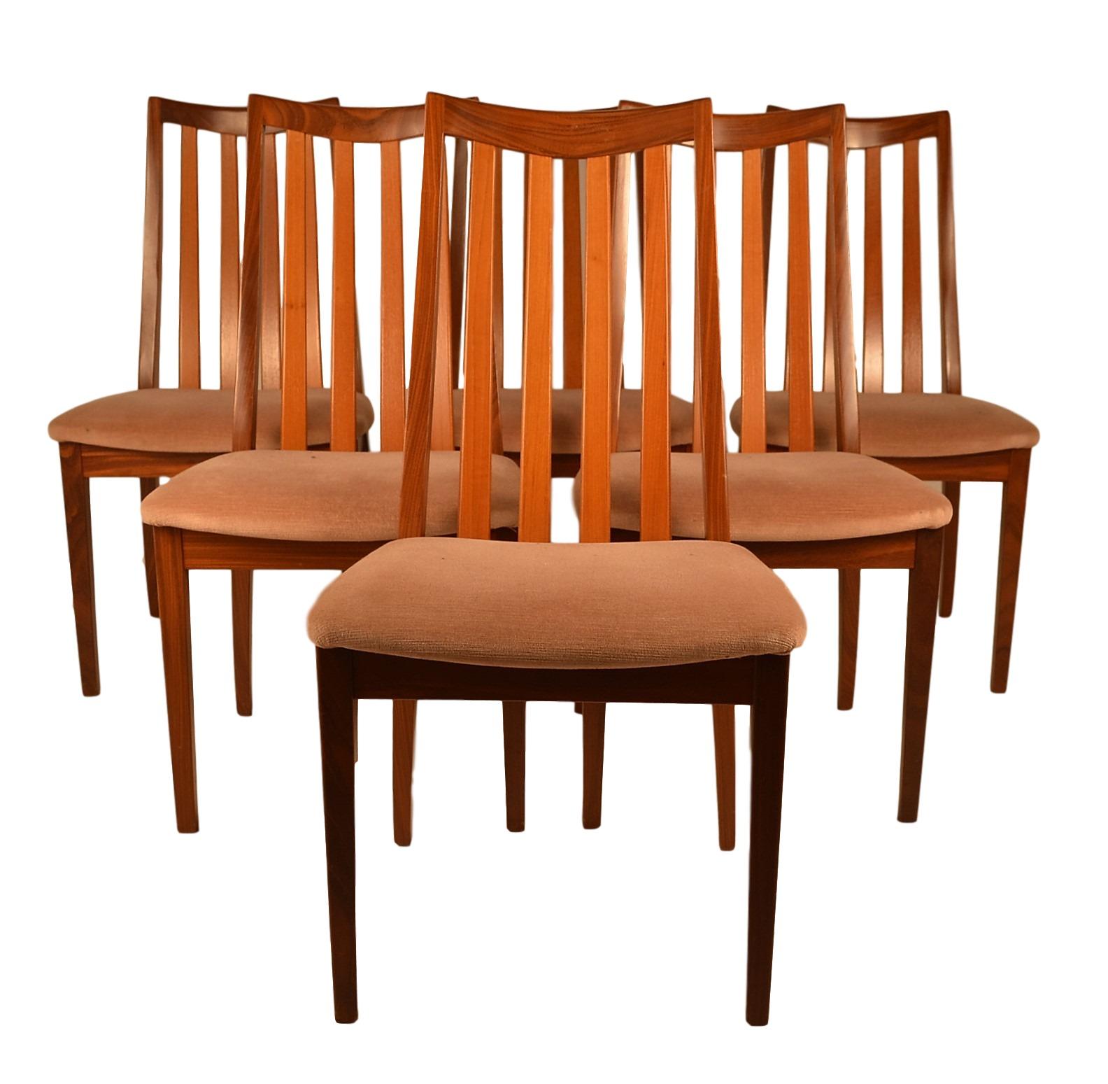 Teak Dining Chairs by G Plan Set of 6 Chairish