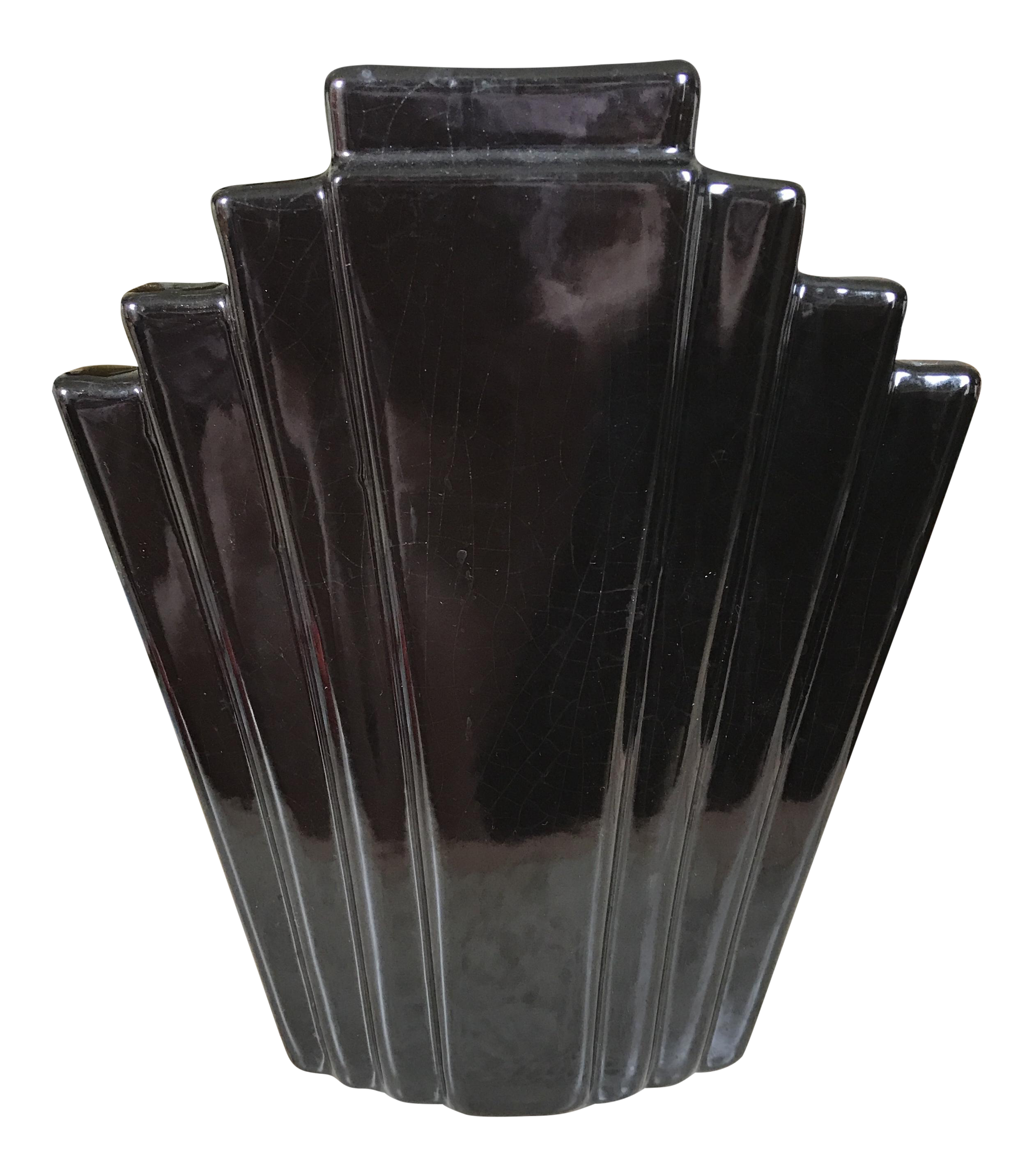 Modern Art Deco Vase Chairish