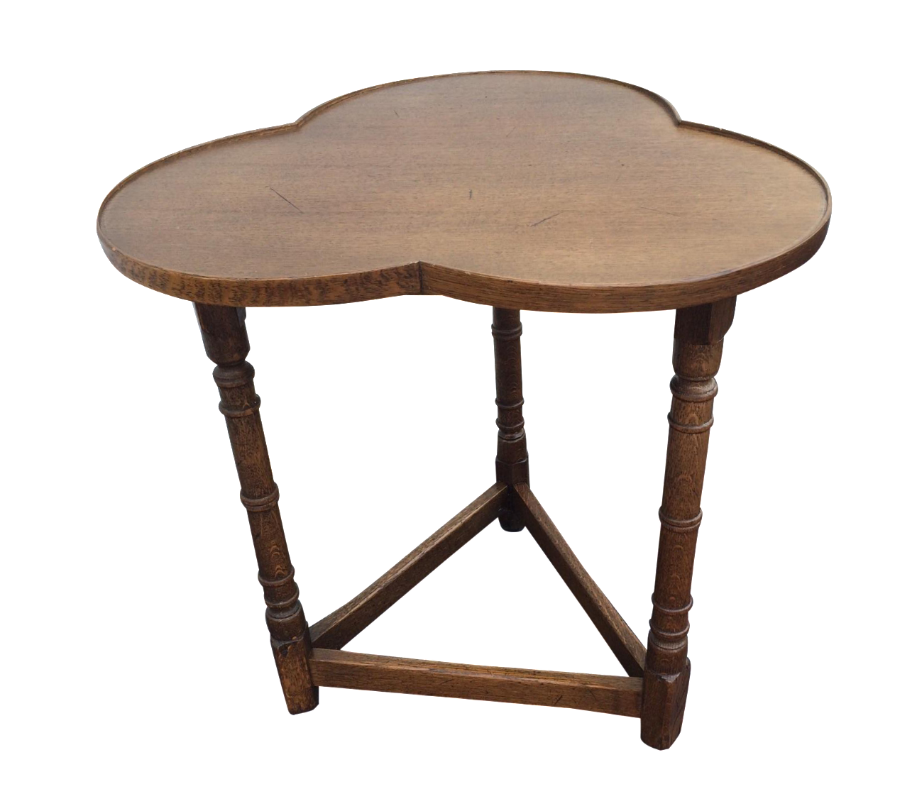 Three Leaf Clover English Oak Table Chairish