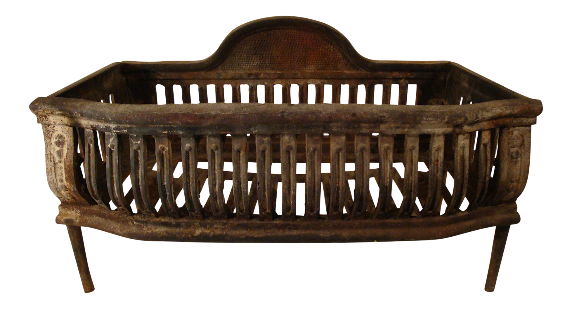 Antique Cast Iron Fireplace Coal or Log Basket Chairish