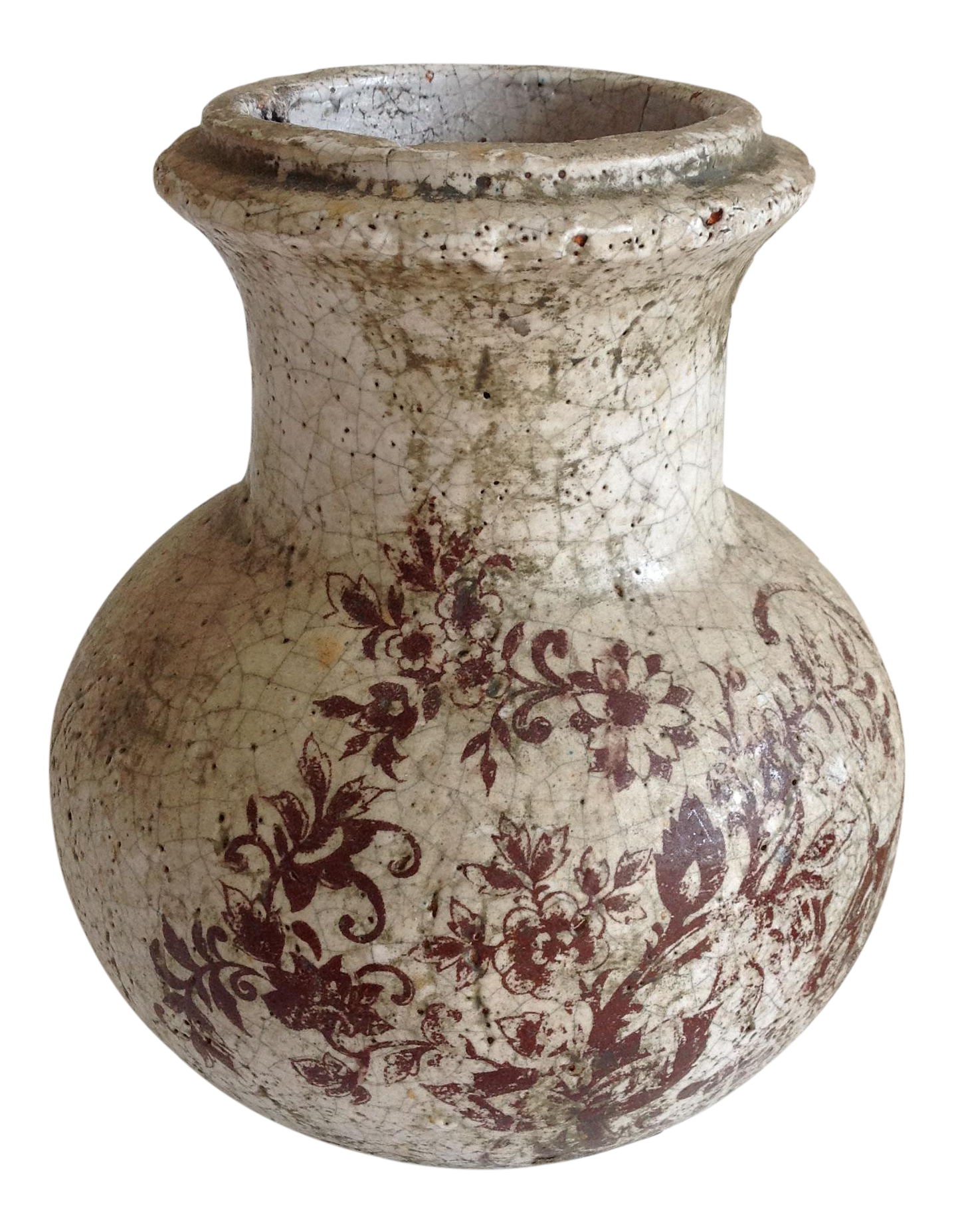 Rustic Antiquated Stoneware Pottery Vessel Chairish