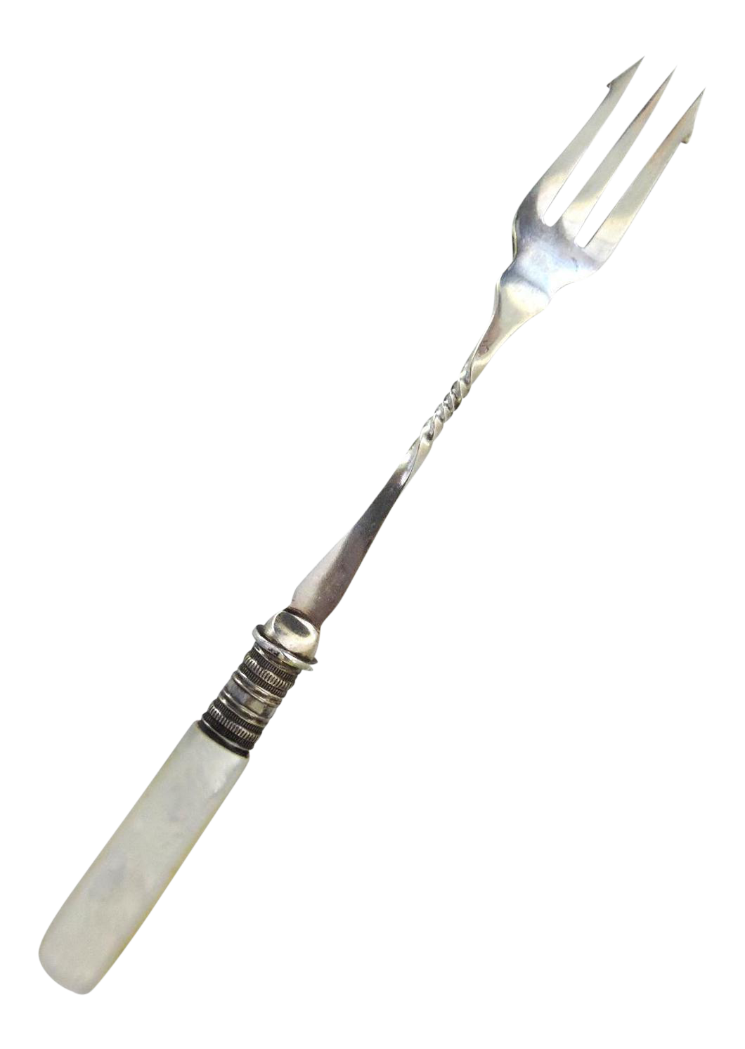 Sterling Silver English Pickle Fork Chairish