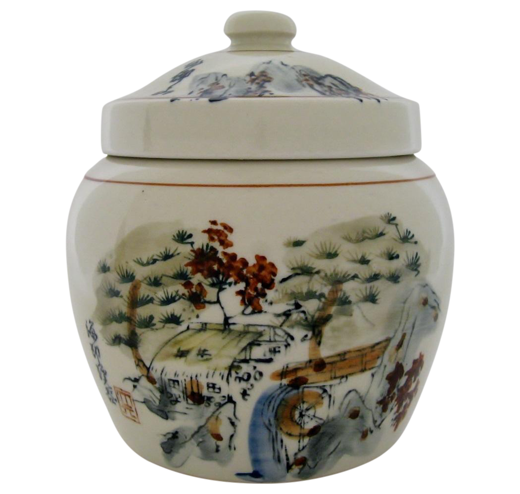 Chinese Tea Jar Chairish