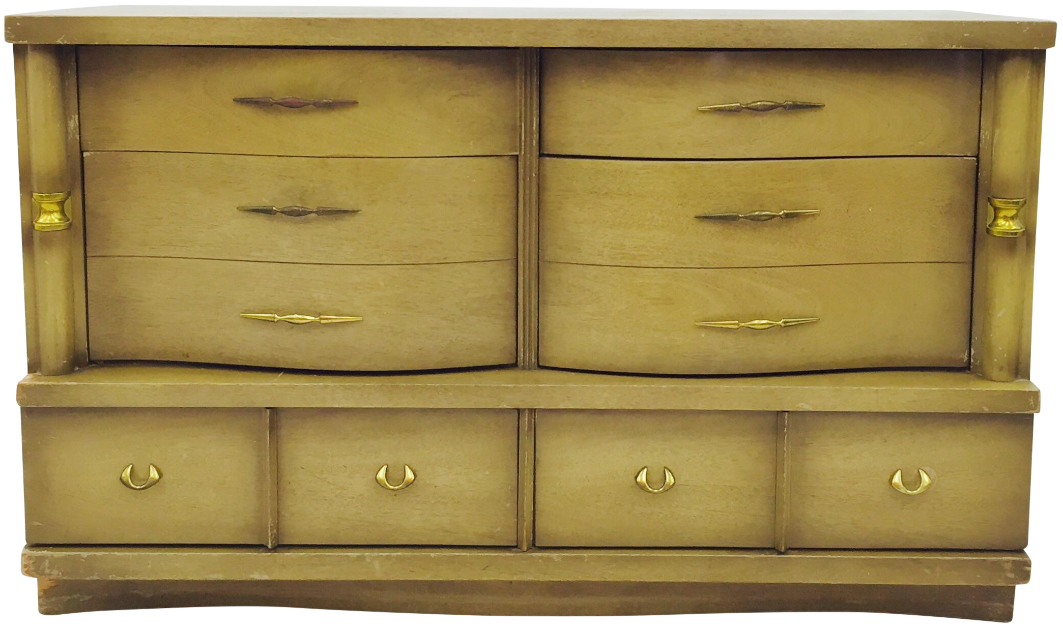 Bassett Furniture Mid-Century Dresser | Chairish