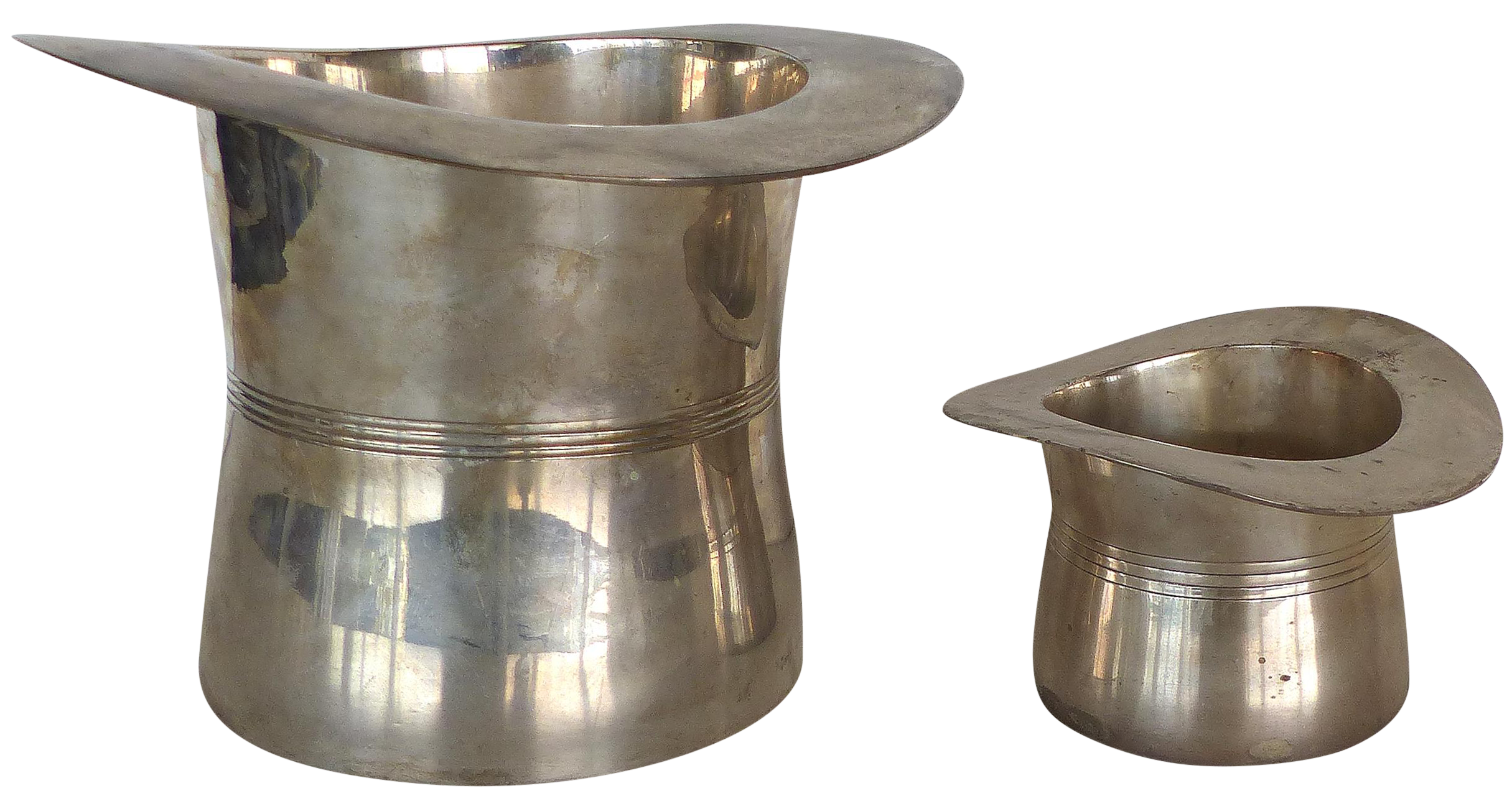 Top Hat Champagne & Wine Coolers A Pair Chairish