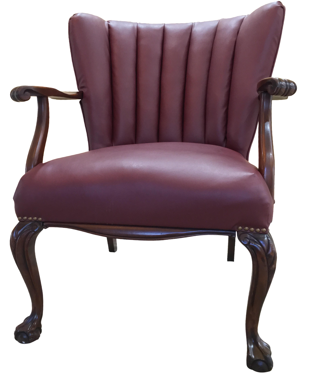Antique Channel Back Chair Chairish