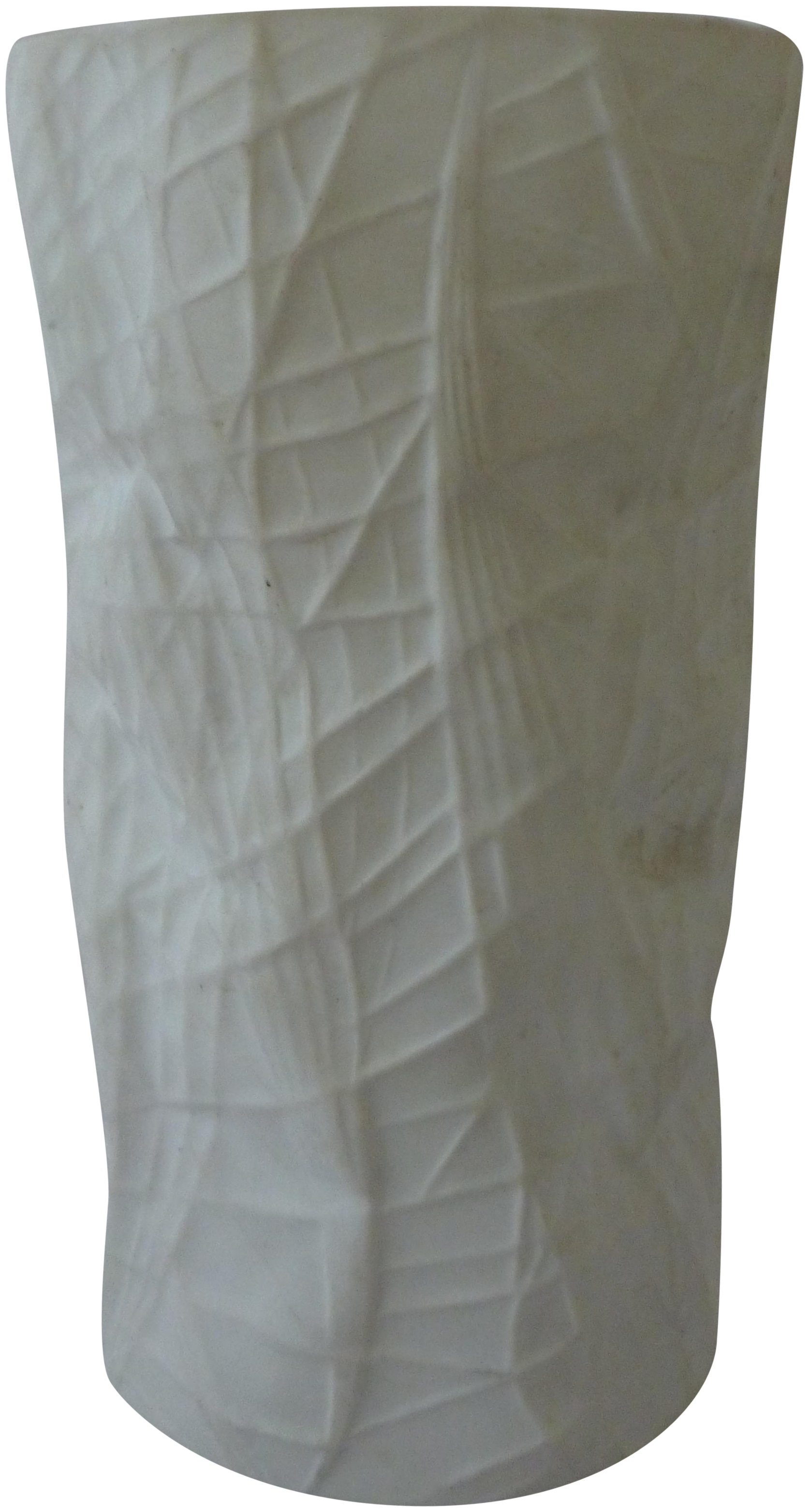 White Rosenthal Vase by Martin Freyer for Rosenthal Chairish