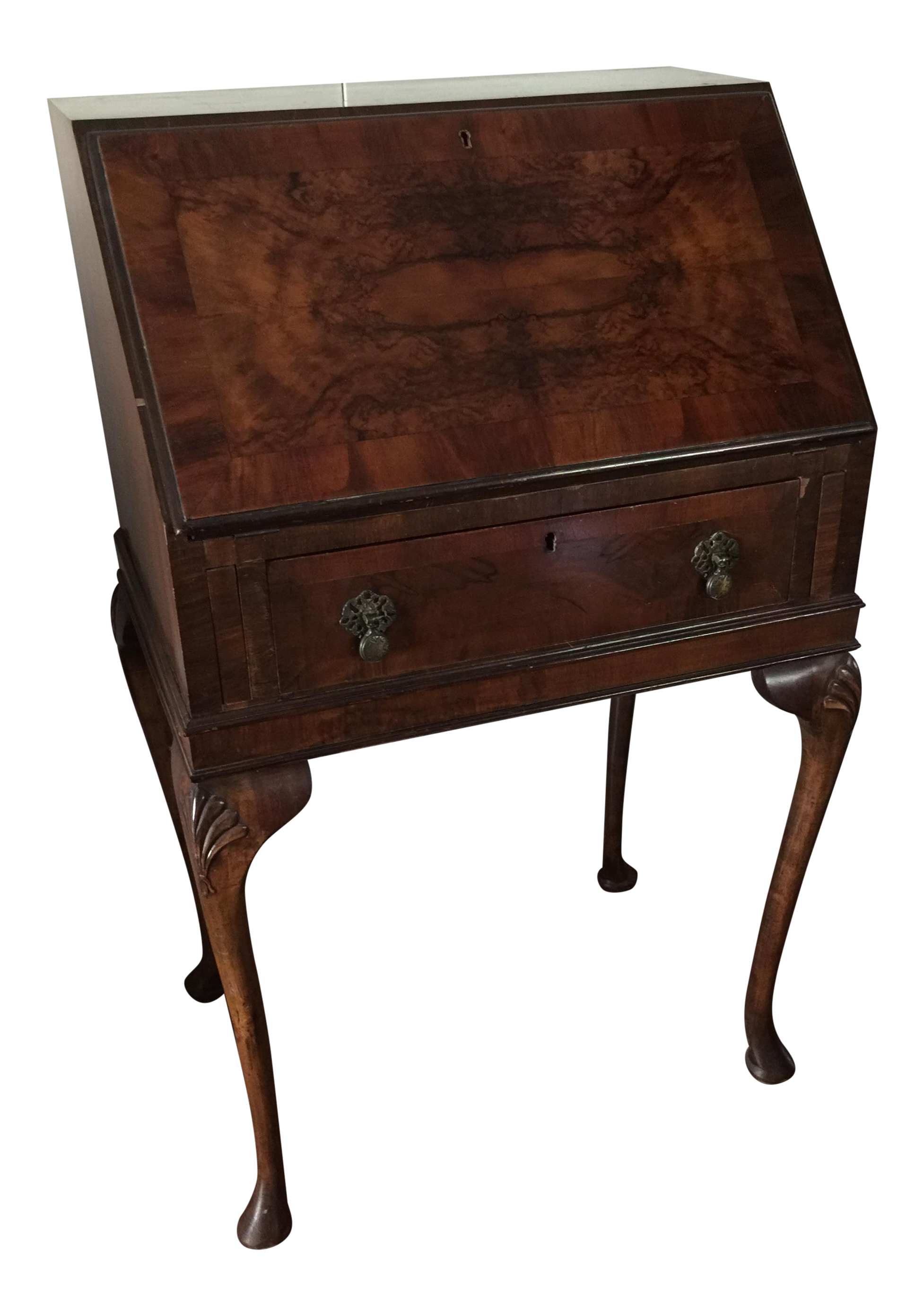 Queen Anne Slant Front Desk Chairish