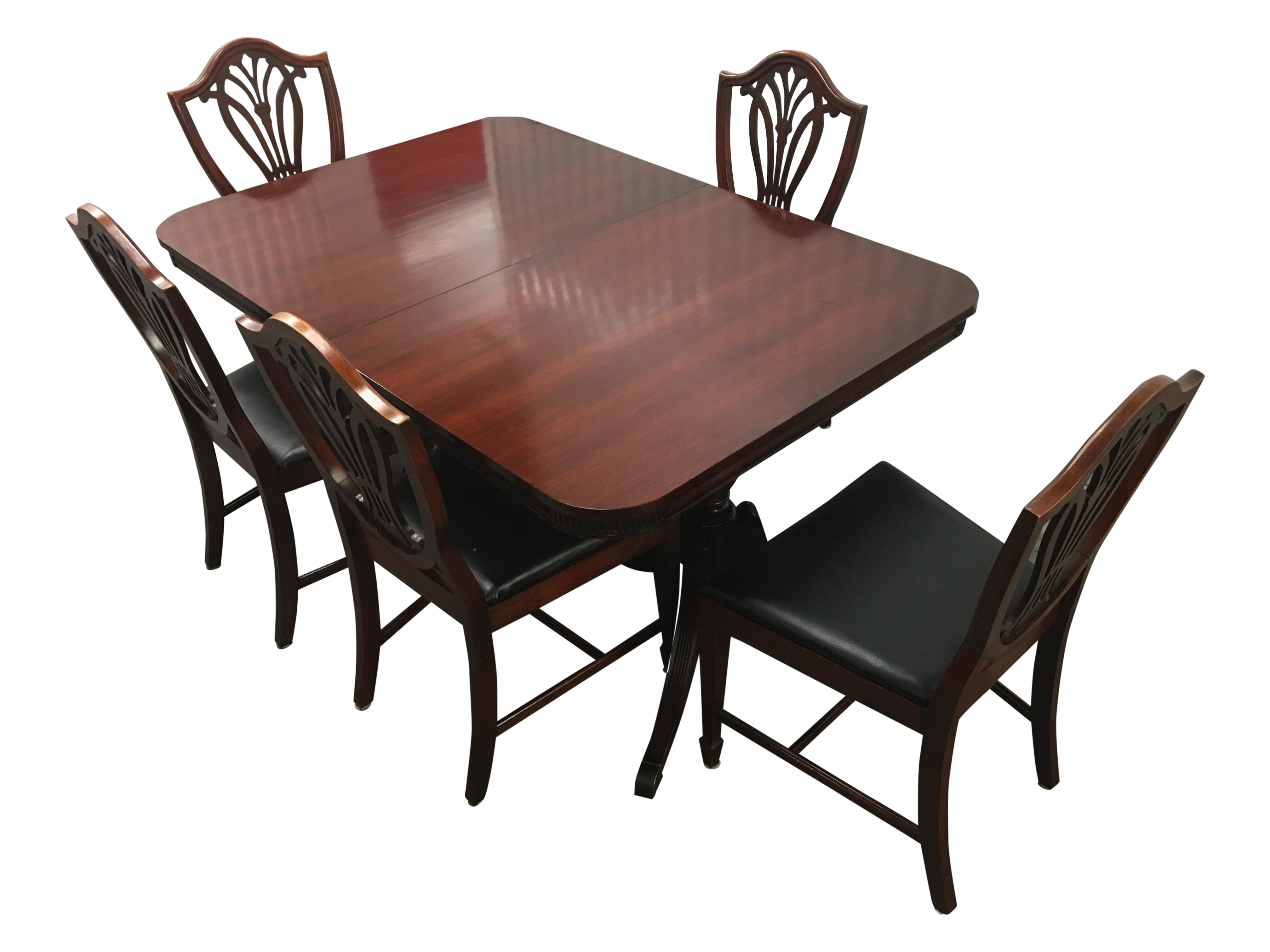 Duncan Phyfe Mahogany Dining Set Chairish