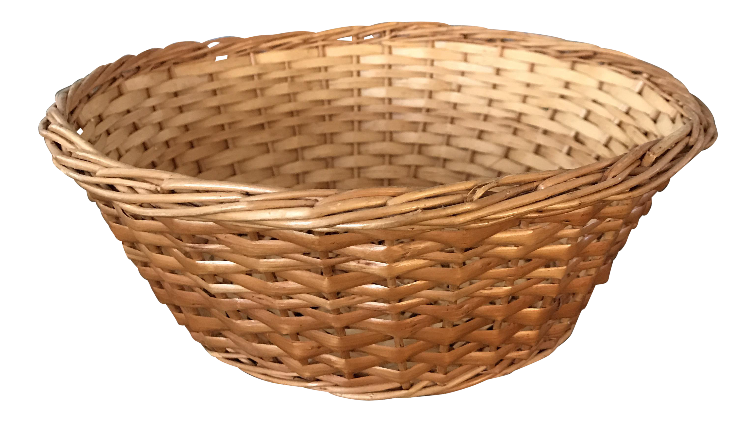 Small Woven Round Basket Chairish