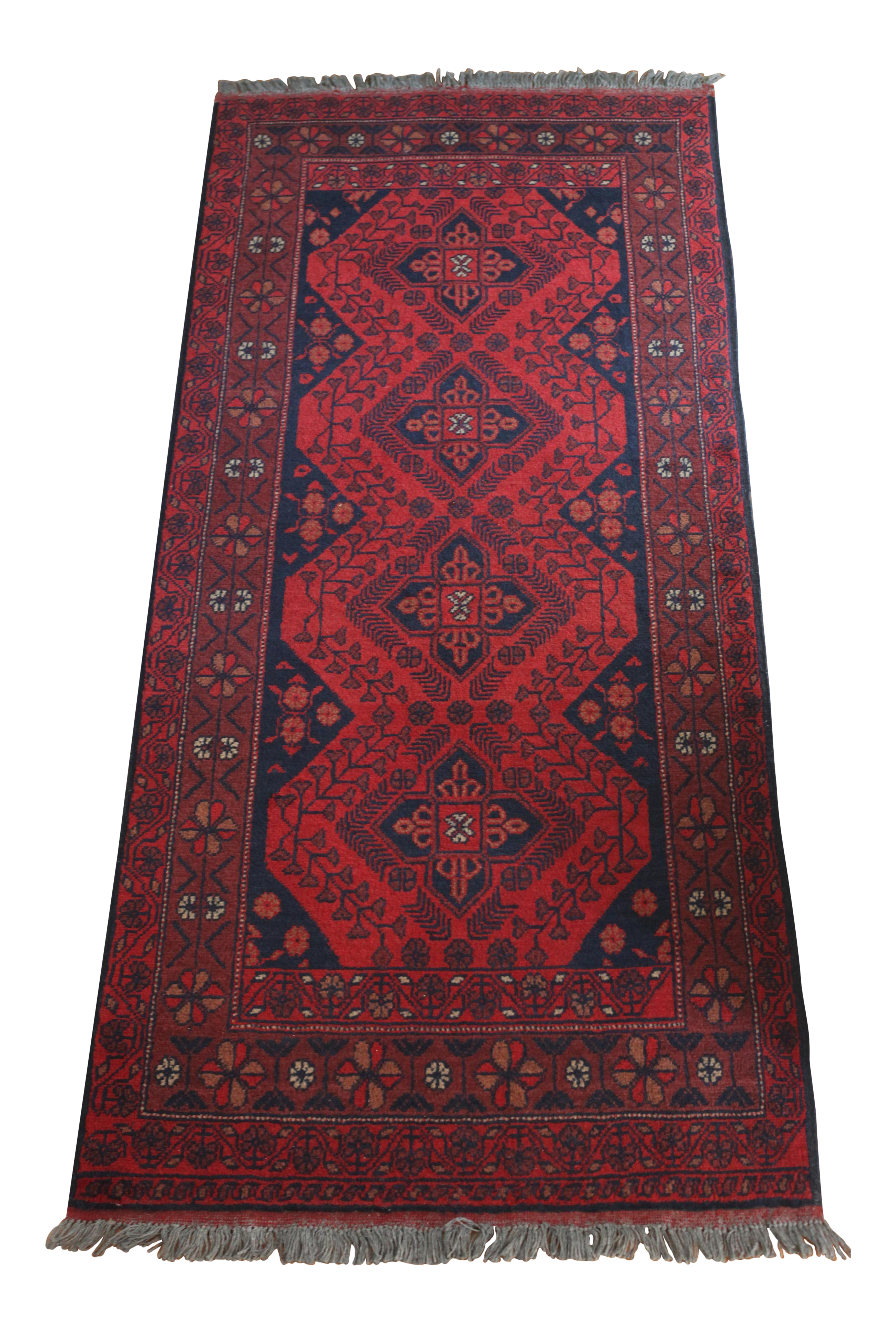 Tribal Overdyed Persian Style Runner 2′9″ × 6′7″ Chairish
