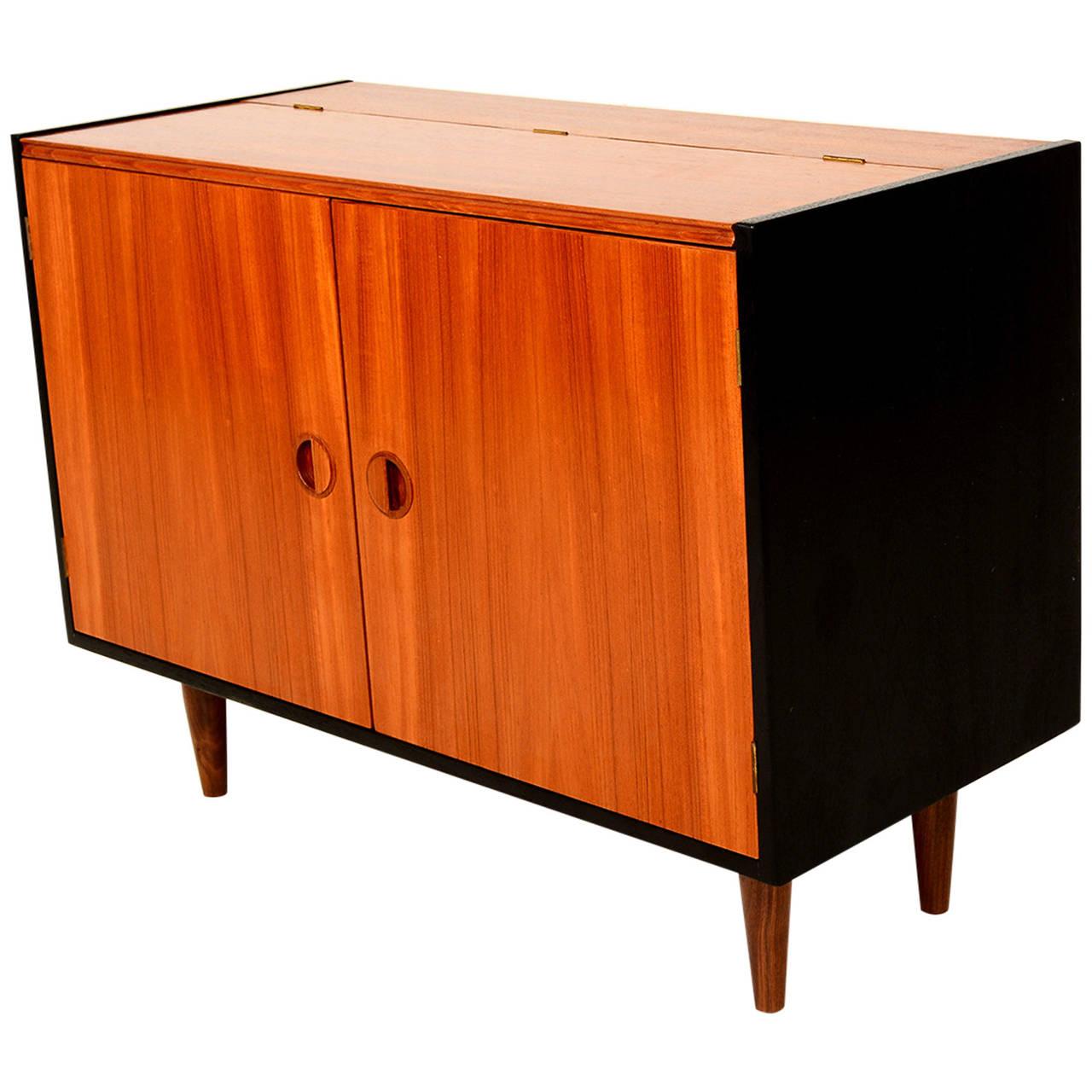 Mid-Century Modern Teak Storage Cabinet | Chairish