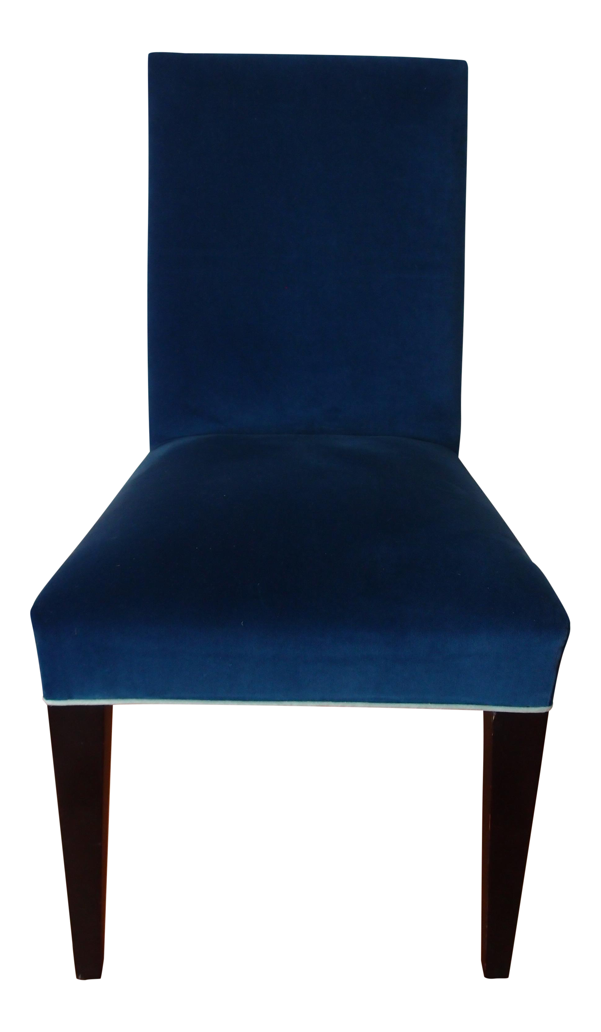 Mitchell Gold Royal Blue Velvet Desk Chair Chairish