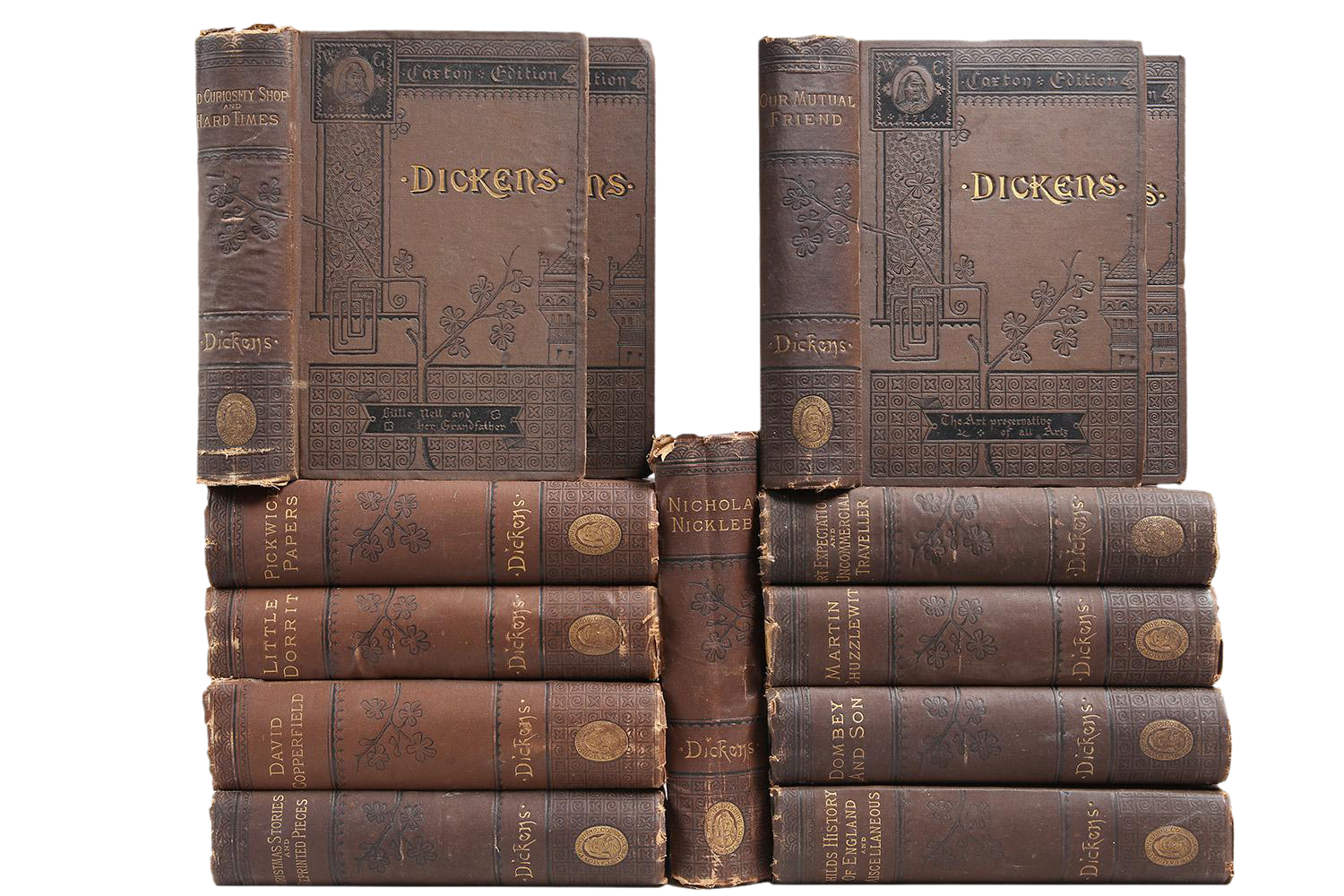 Antique Charles Dickens Books Set of 13 Chairish