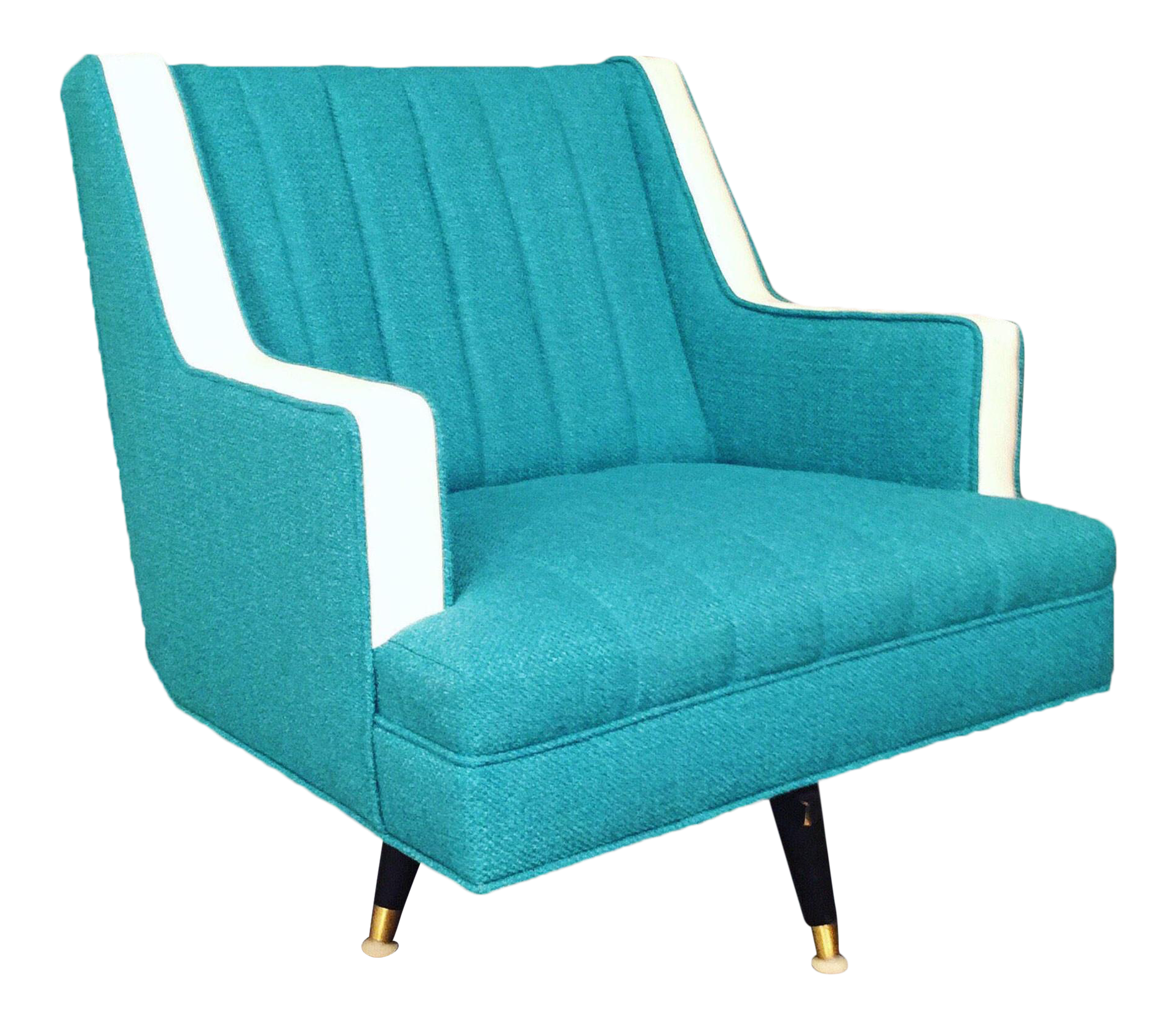 MidCentury Swivel Recliner Lounge Chair Chairish