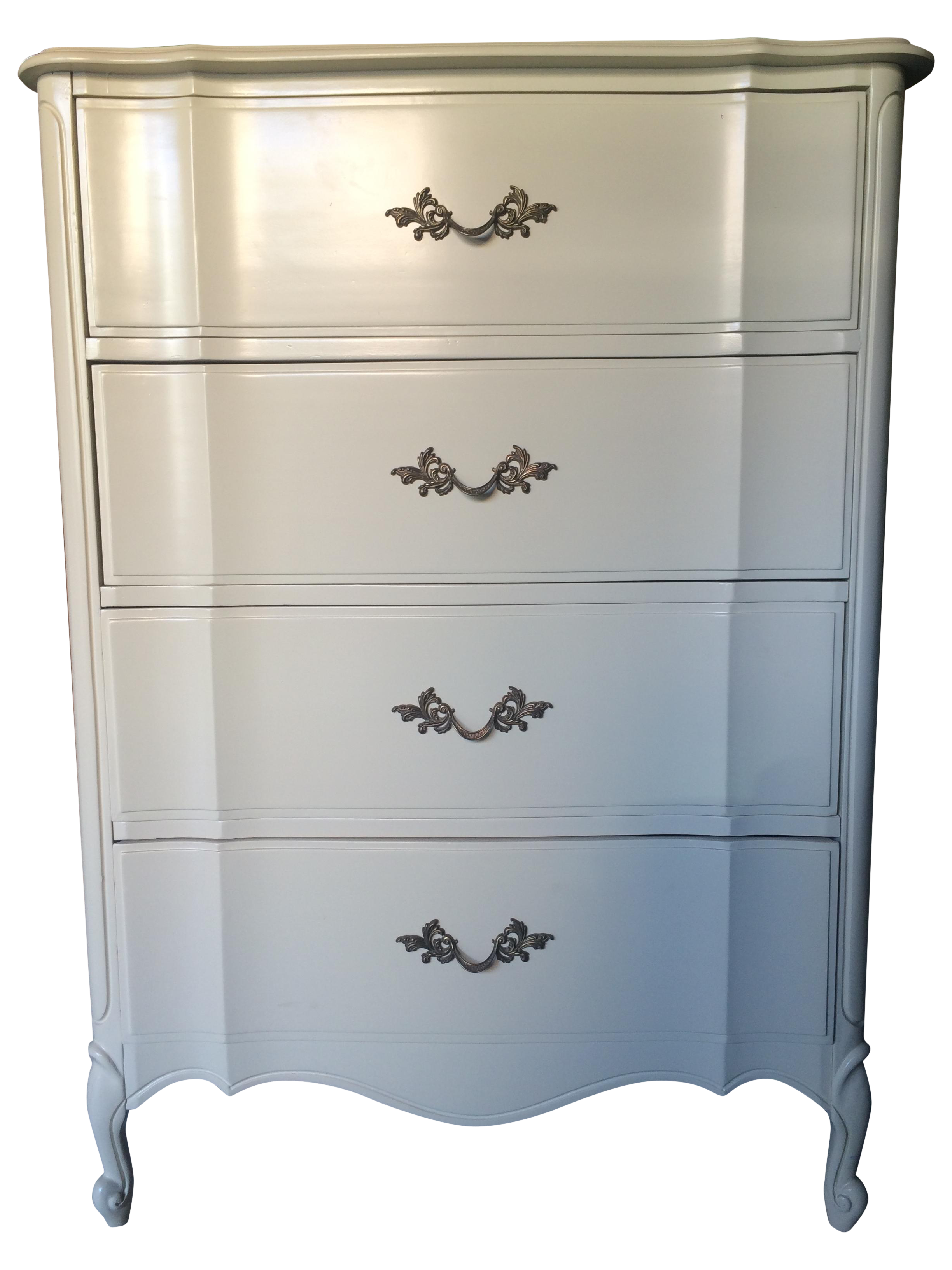 Off White Maple Dresser | Chairish