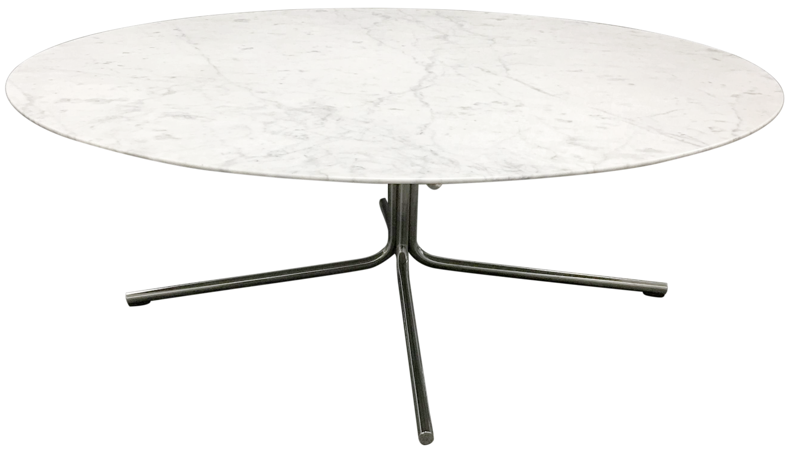 MidCenturyStyle White Marble Coffee Table Chairish