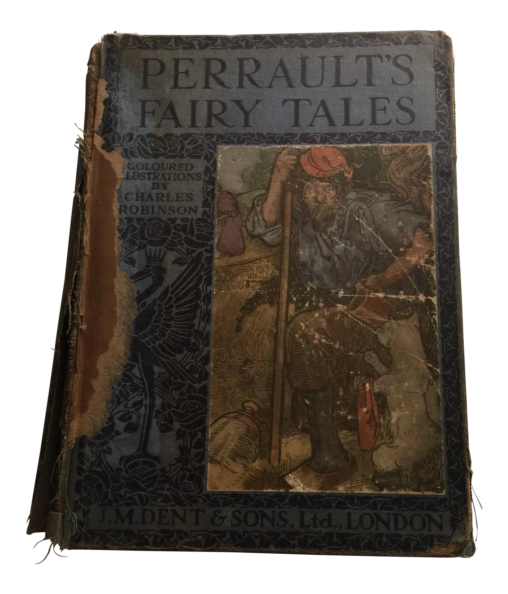 Perrault's Fairy Tales Book, C. 1913 Chairish