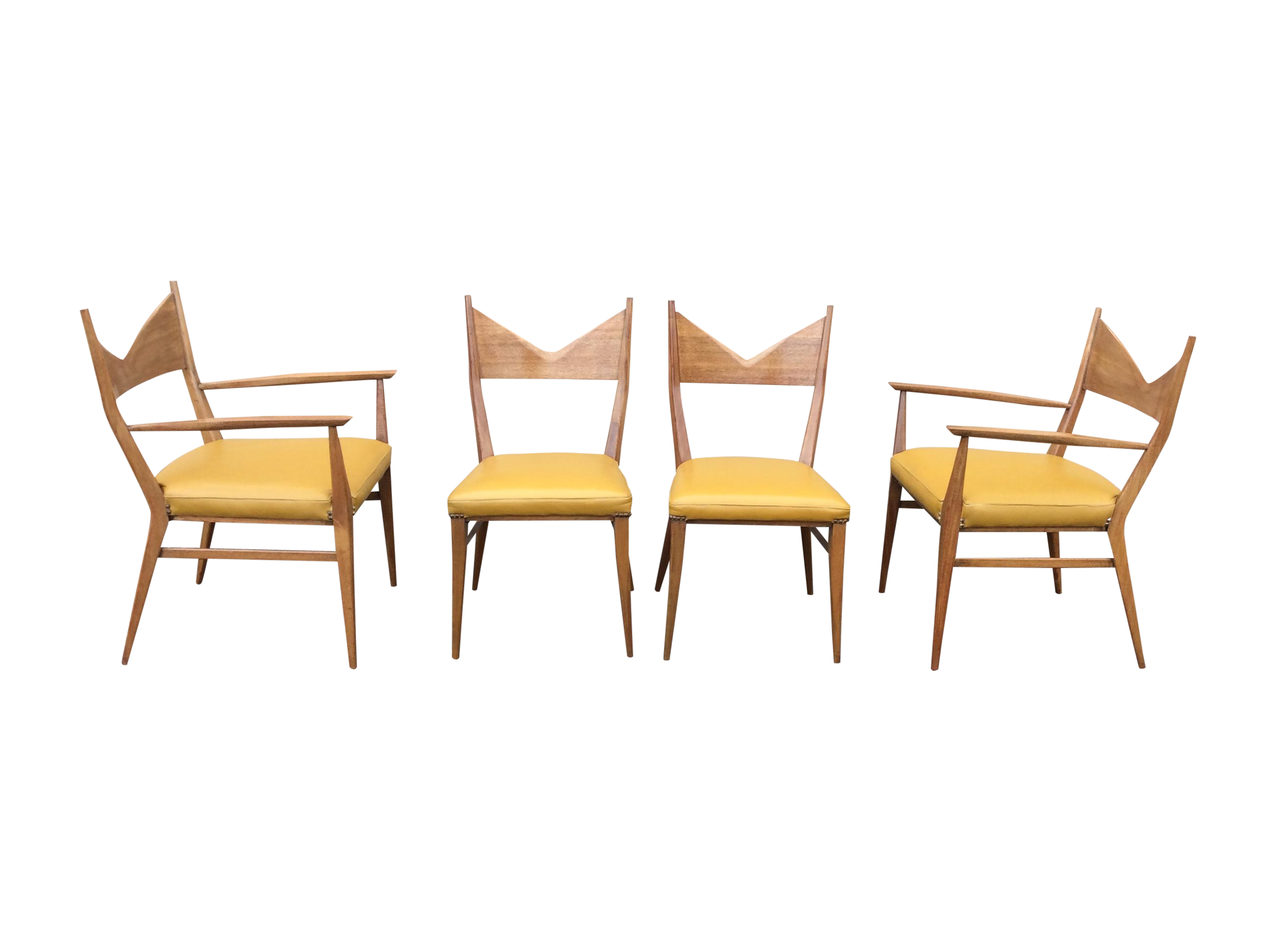Paul McCobb Mahogany Dining Chairs Set of 4 Chairish