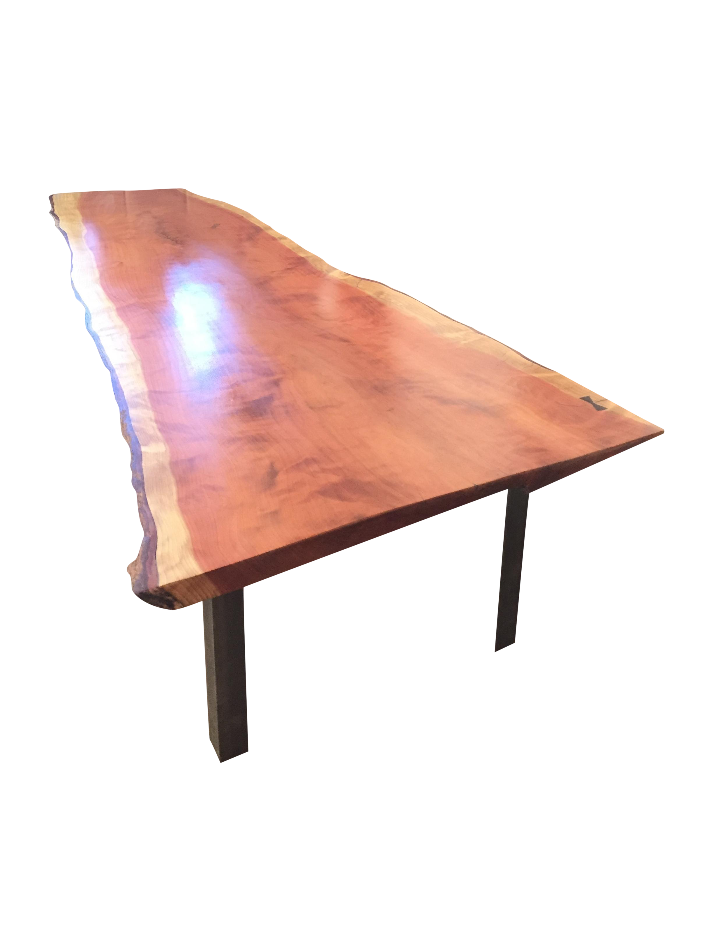 Handmade Redwood Slab Table Chairish