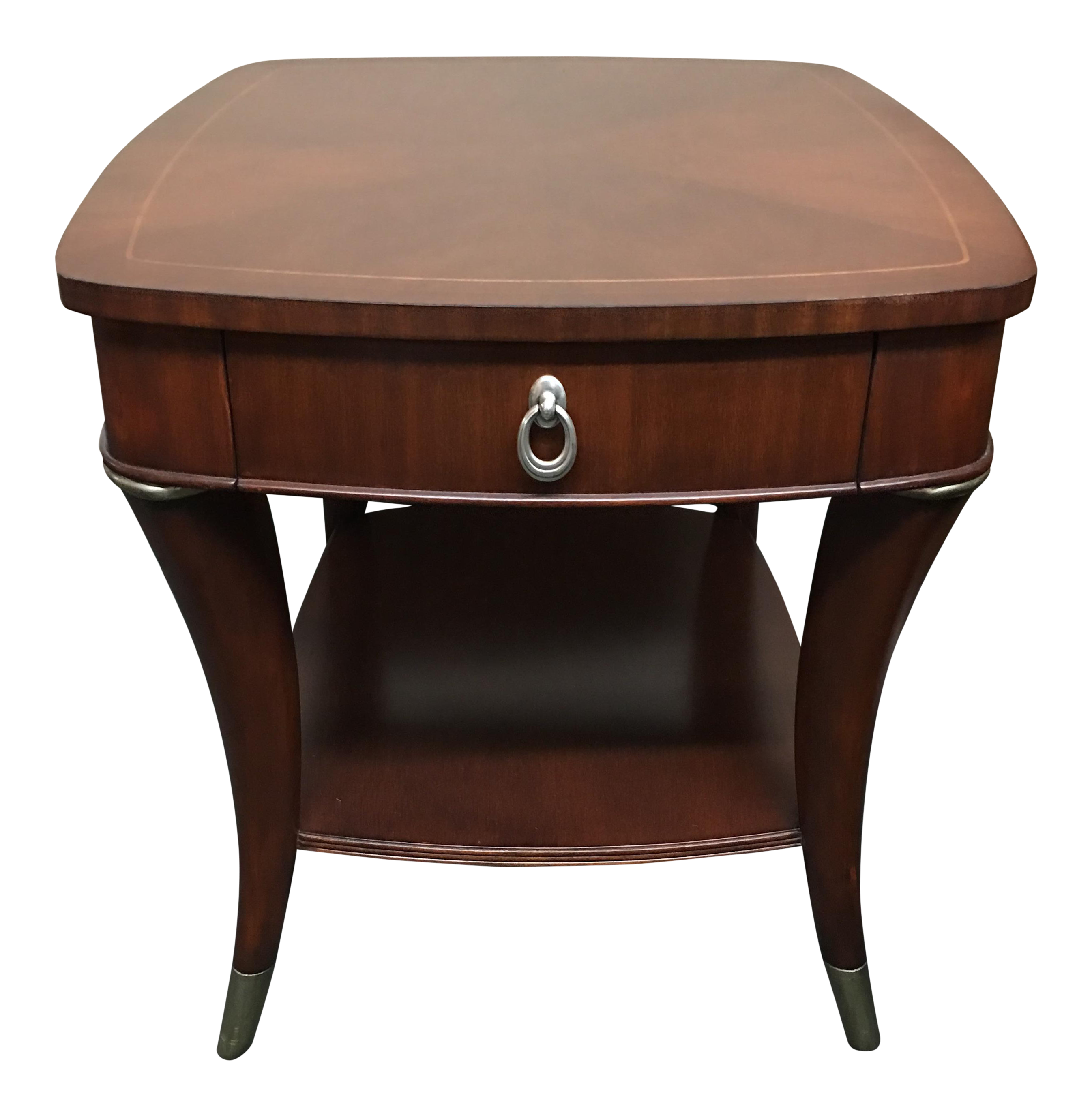 Thomasville Bogart Collection Two Tier Side Table Chairish