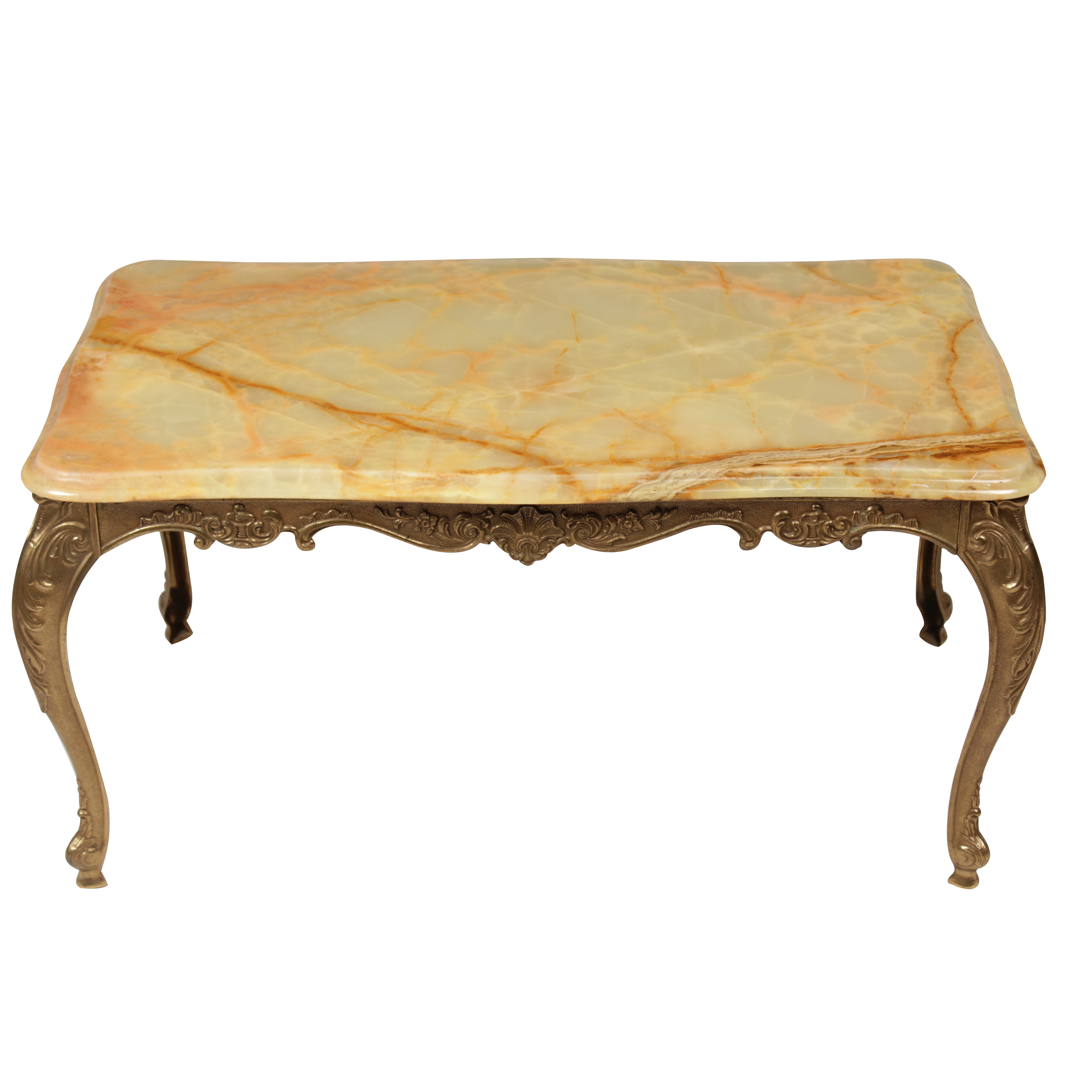 Baroque Coffee Table - Italian Painted Baroque Coffee Table With Glass Top Tables - Opens in a new tab +1 colors available in 2 colors.