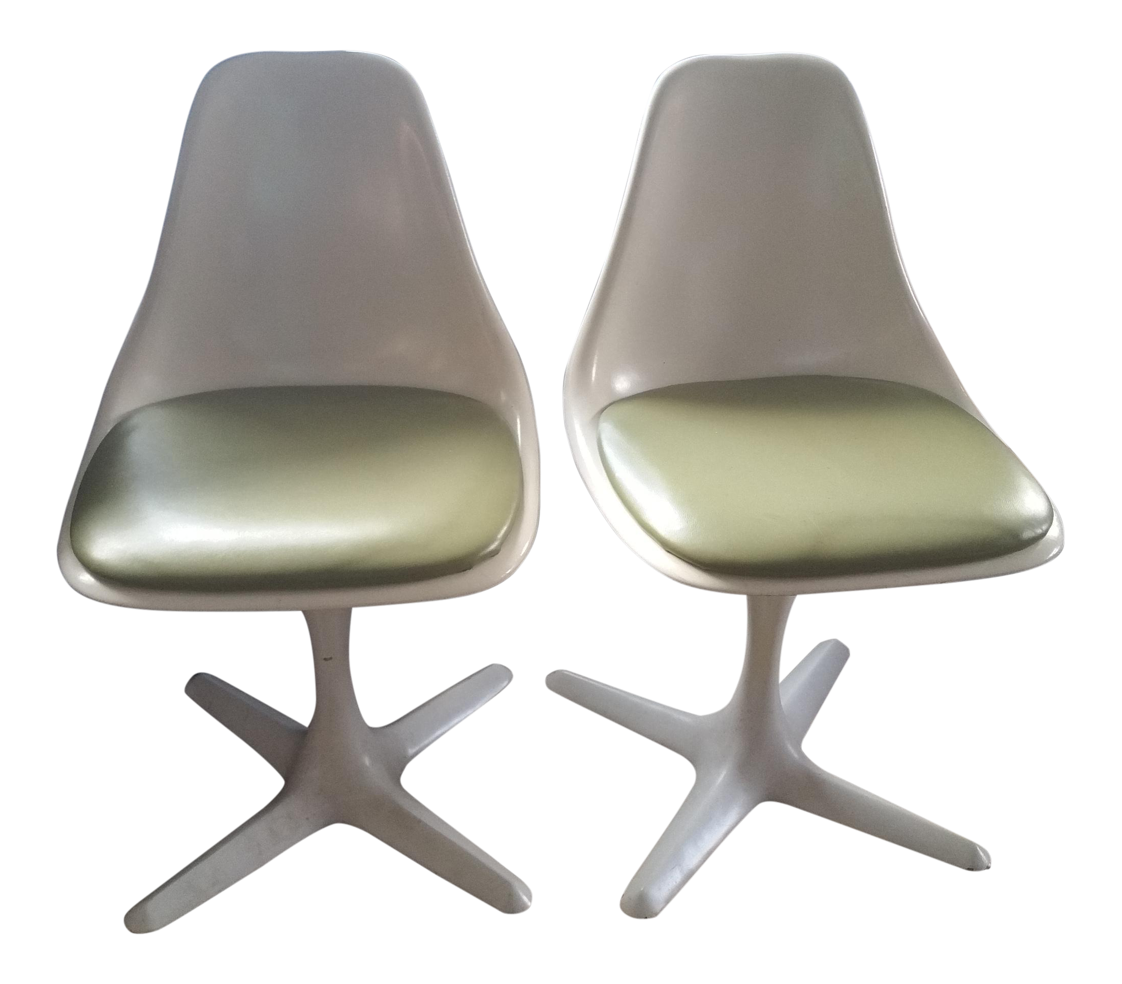 Tulip Table Chairs by Burke Pair Chairish