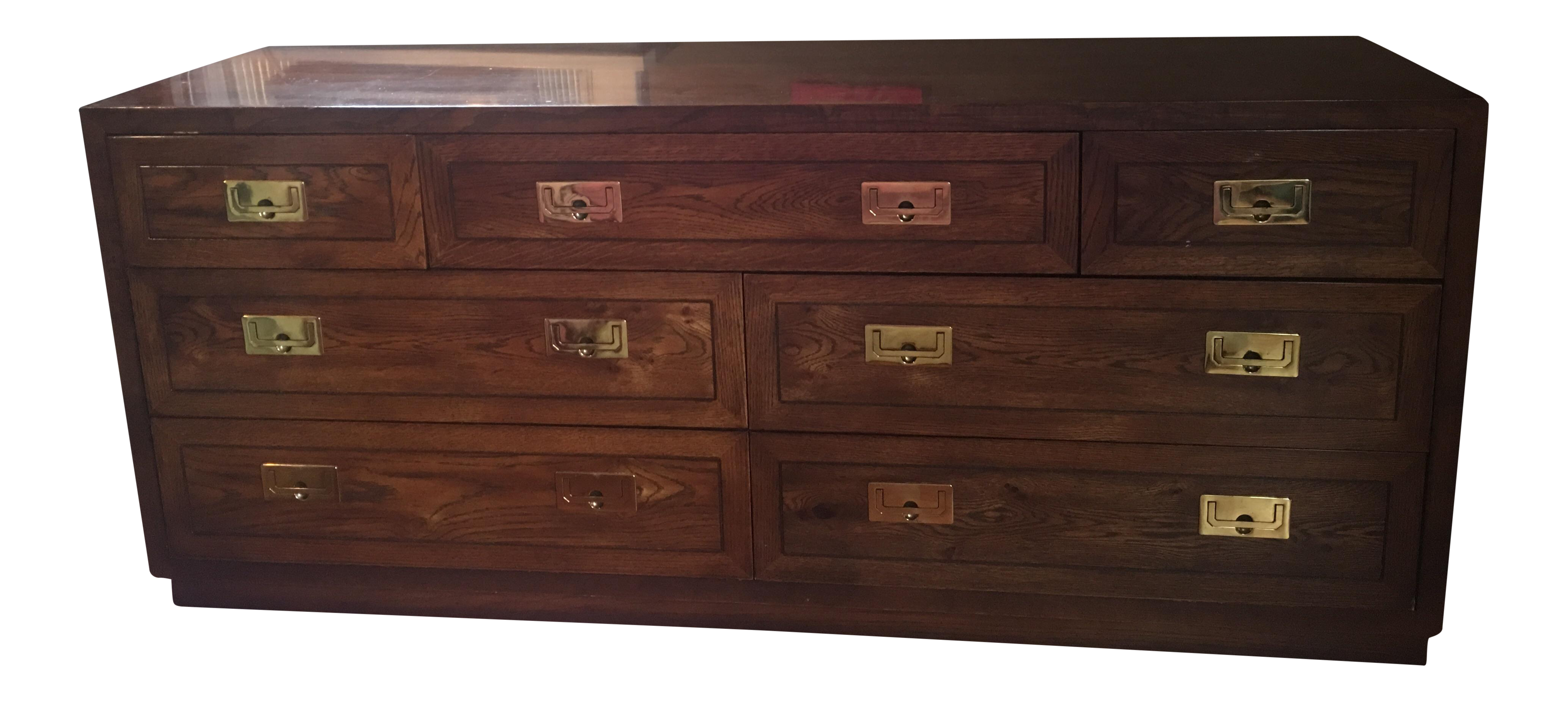 Henredon Mid Century Campaign Dresser Chairish