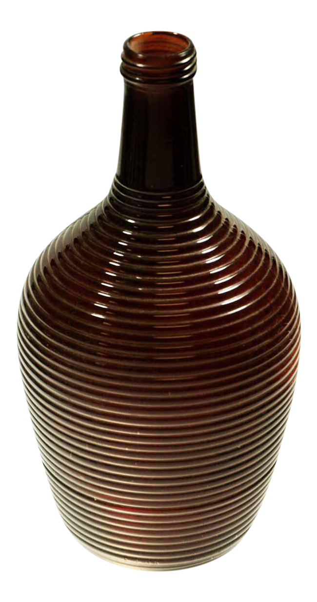 Burgundy Glass Vase Chairish