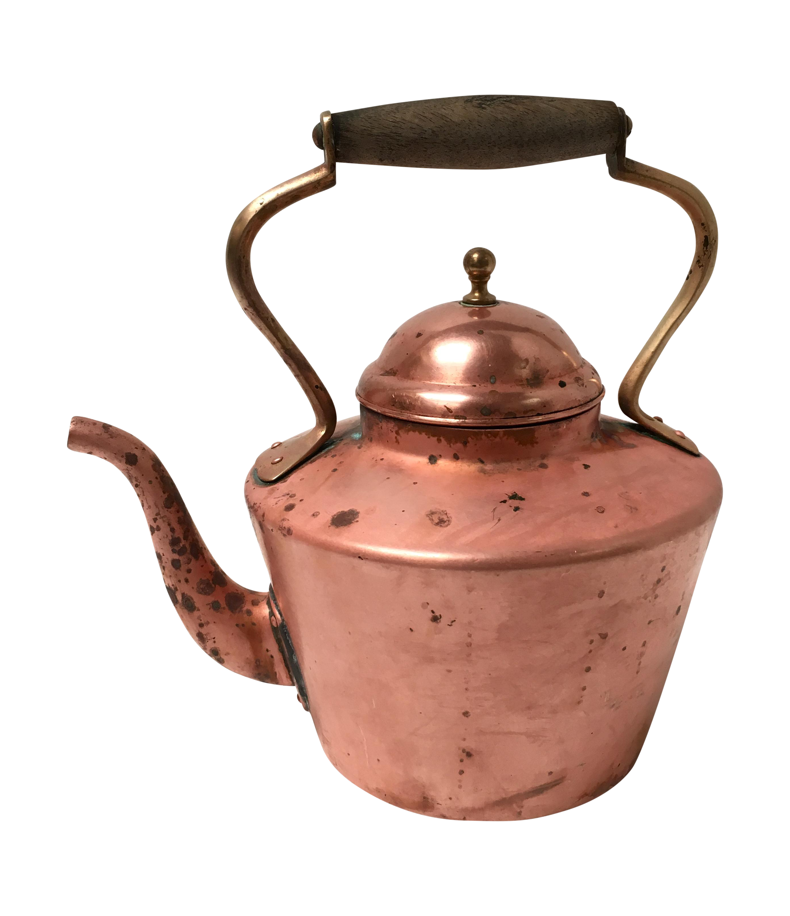 Antique English Copper Teapot Chairish