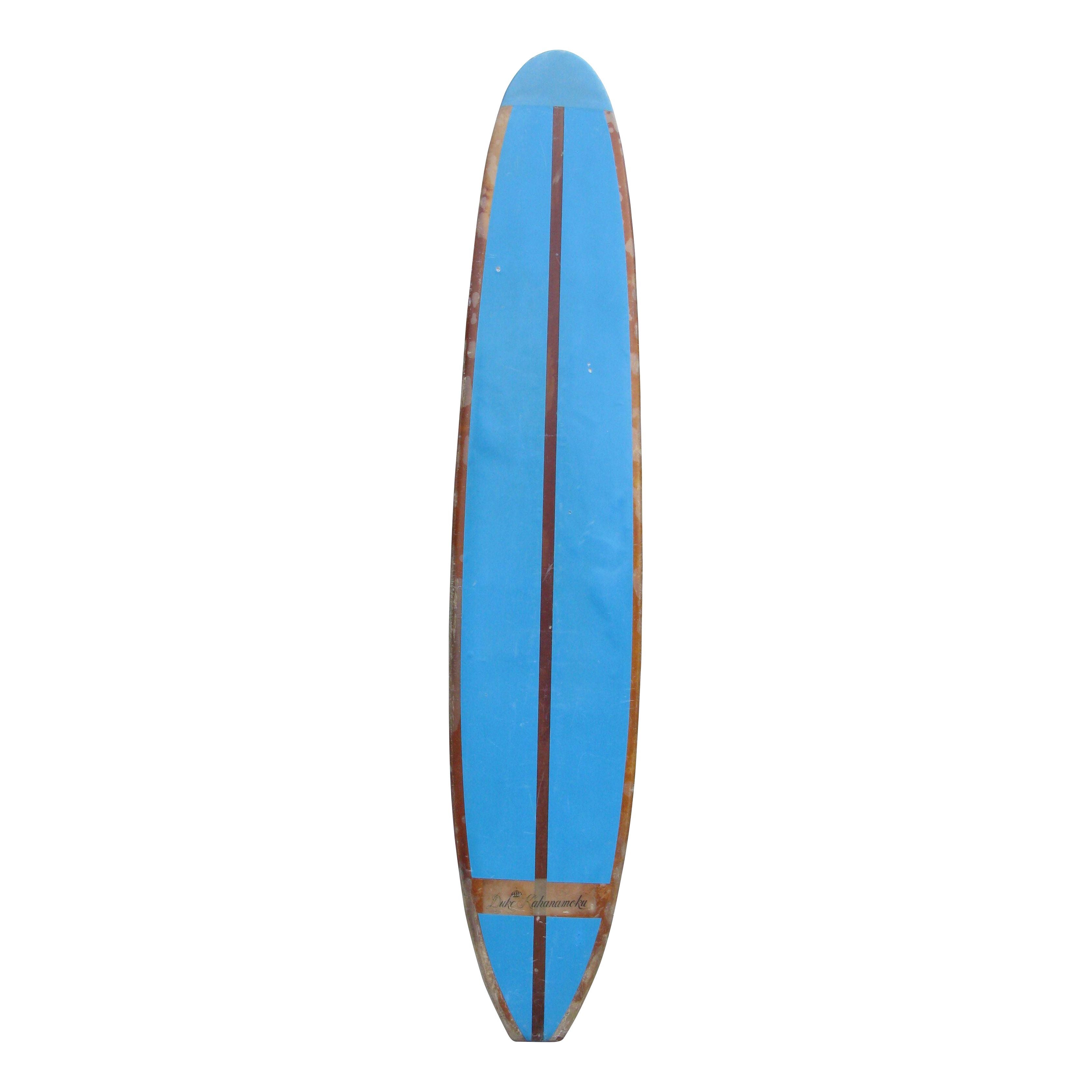 60s 10' Duke Kahanamoku Blue Surfboard Chairish
