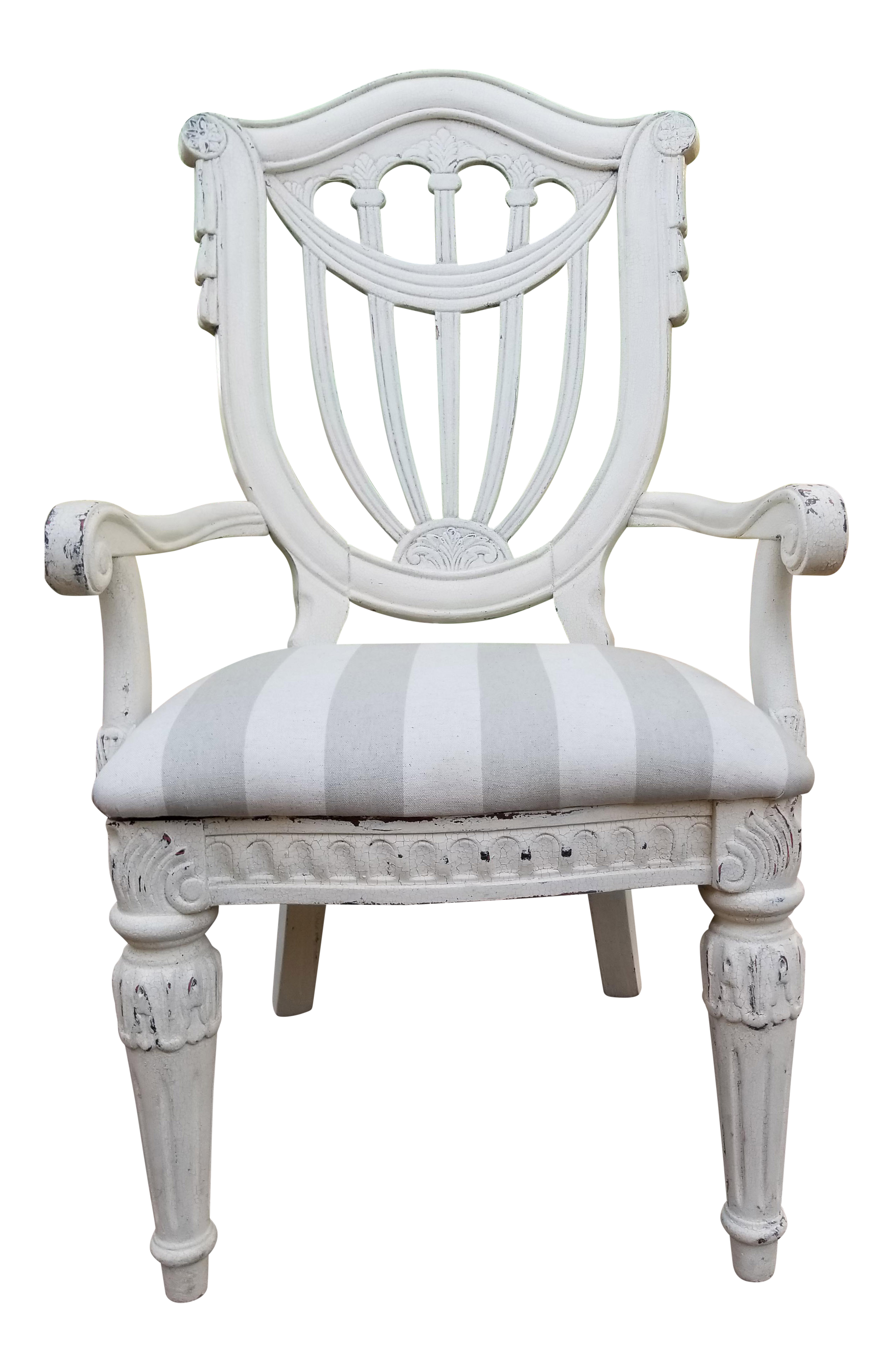French Country Style Accent Chair | Chairish