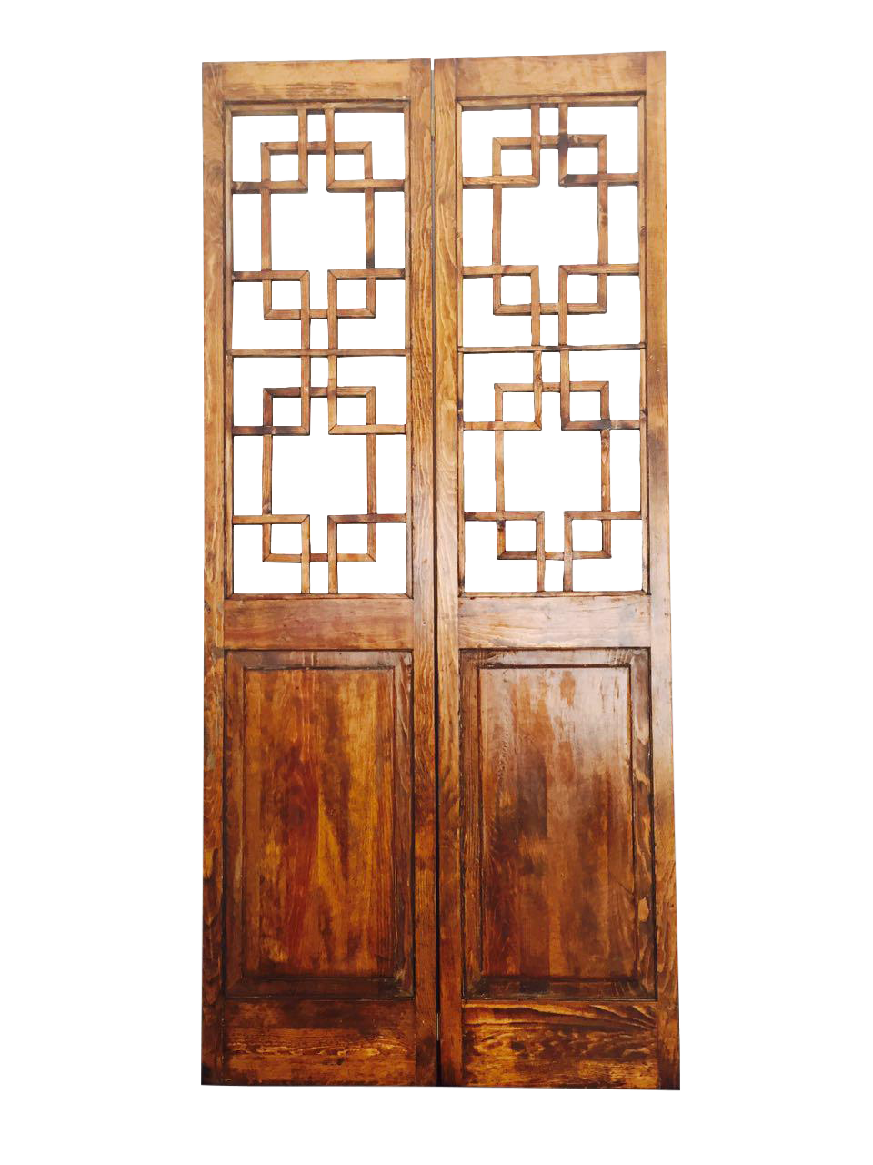 Asian Style 2 Panel Room Divider Screen | Chairish