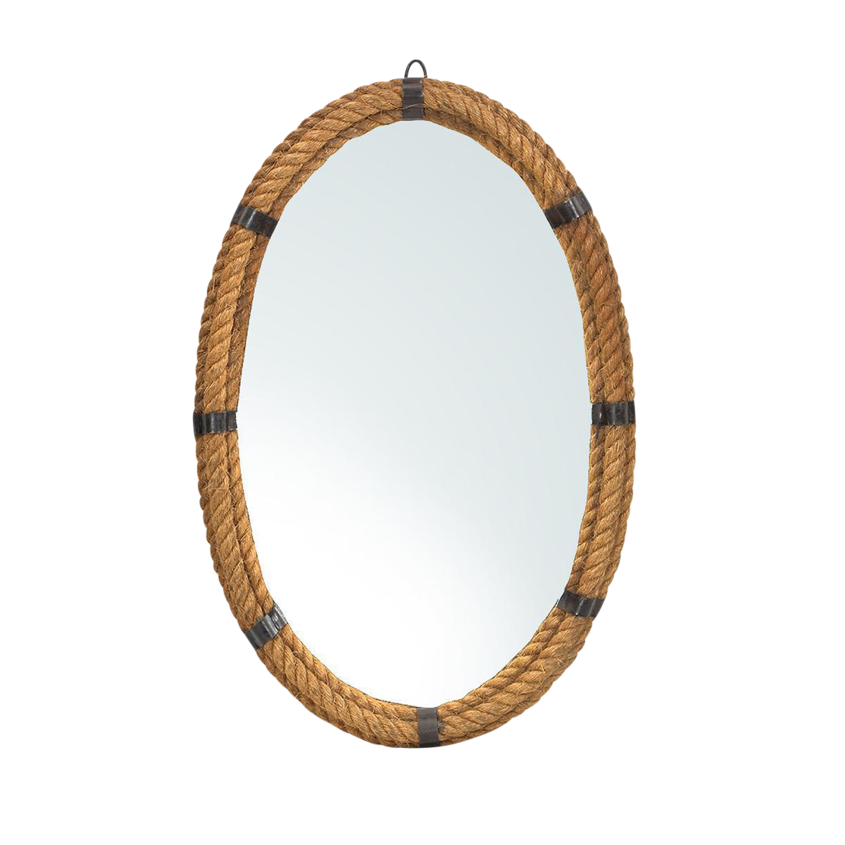 Nautical Oval Rope Mirror Chairish