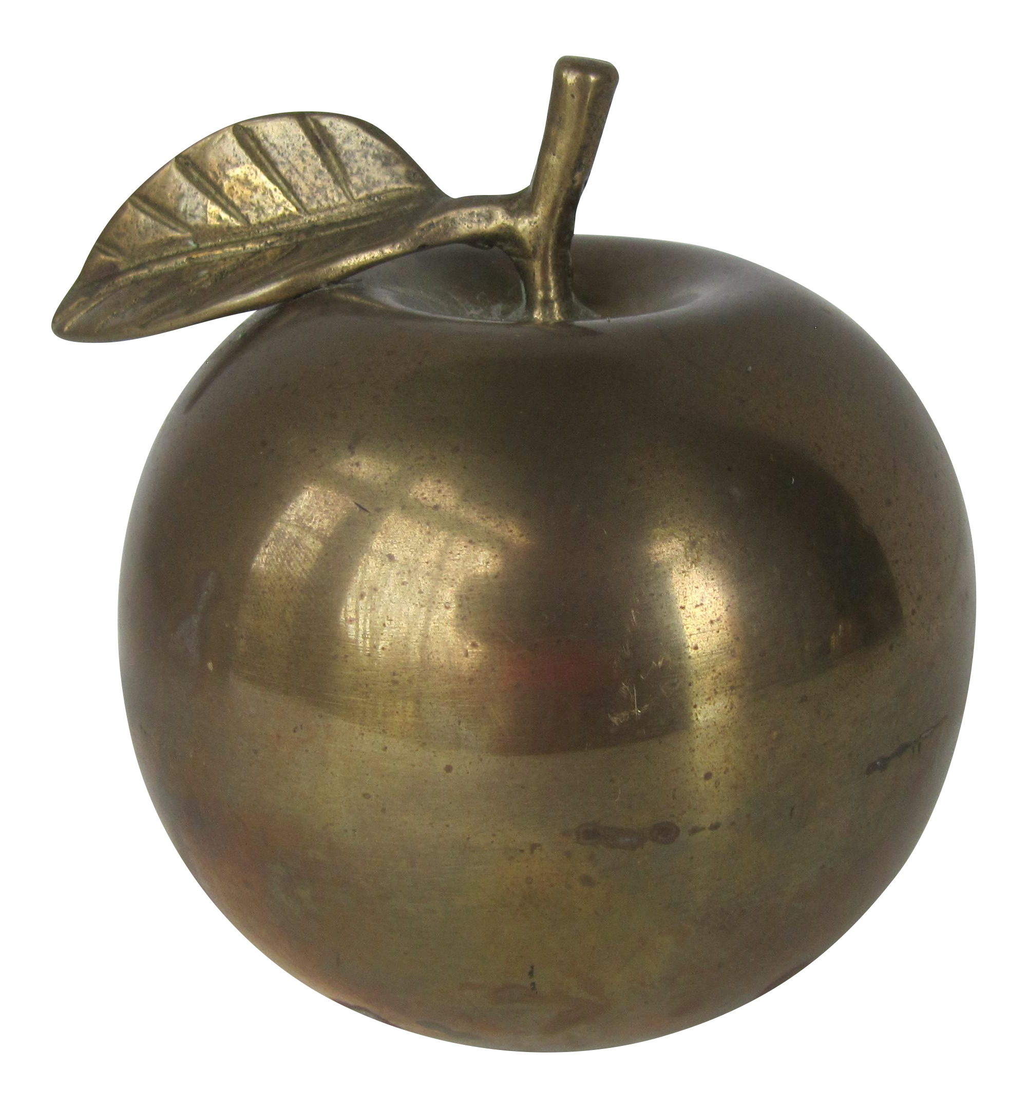 Vintage Brass Apple Bell Chairish