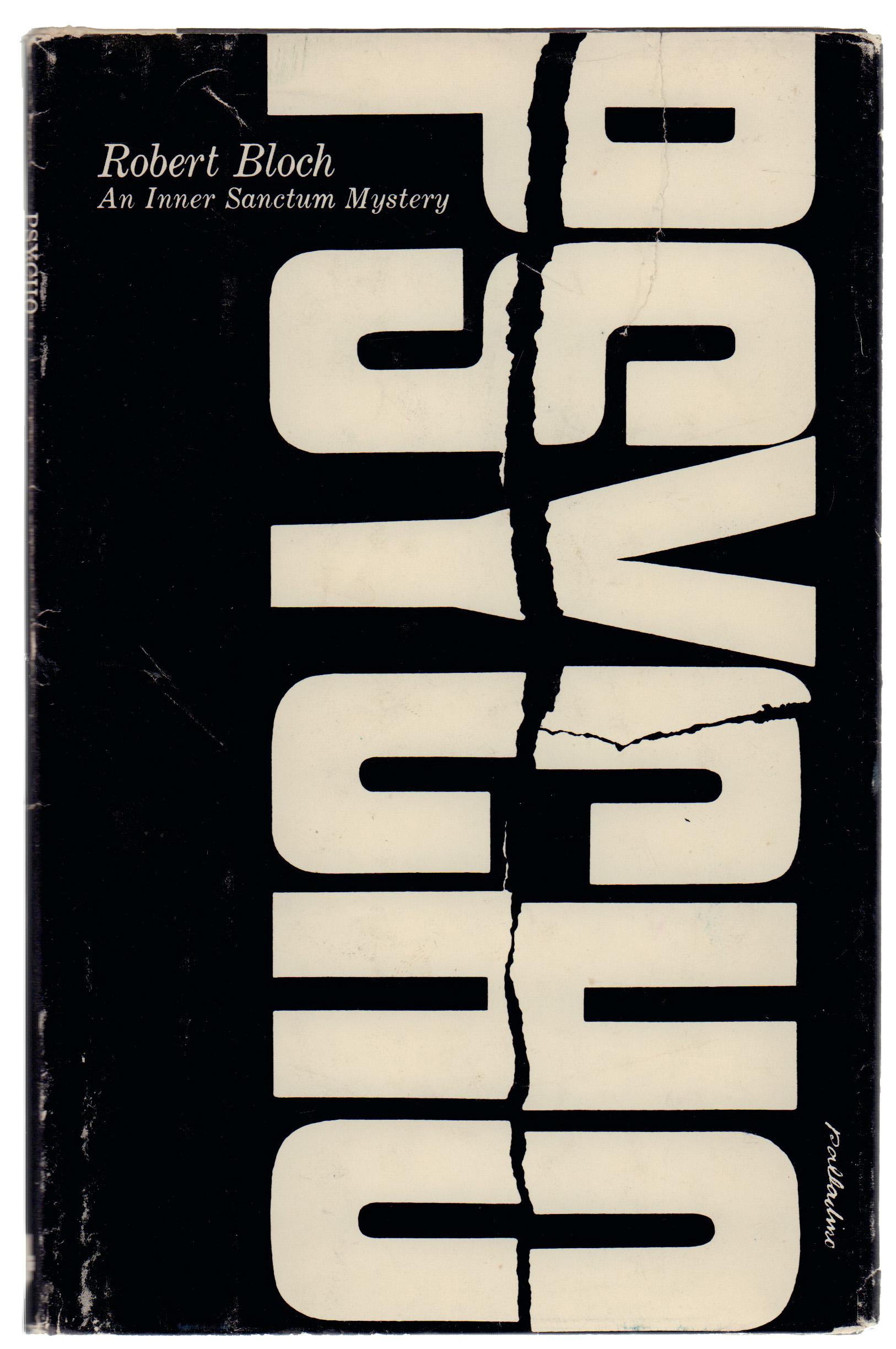 Psycho by Robert Bloch First Edition Hardcover Book | Chairish