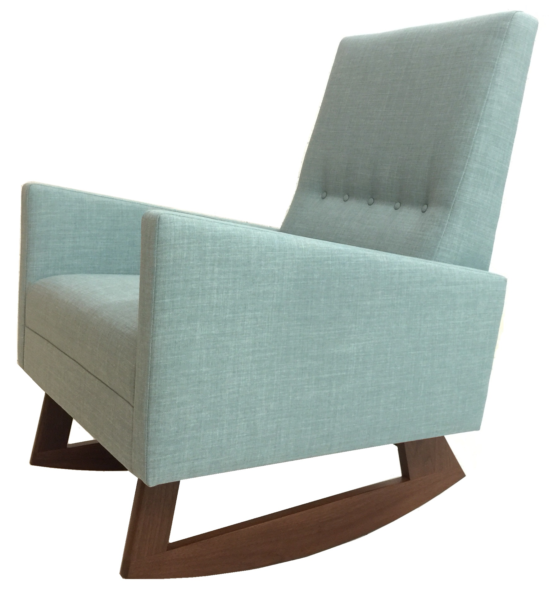 Mid Century Modern Style Nursery Rocking Chair Chairish