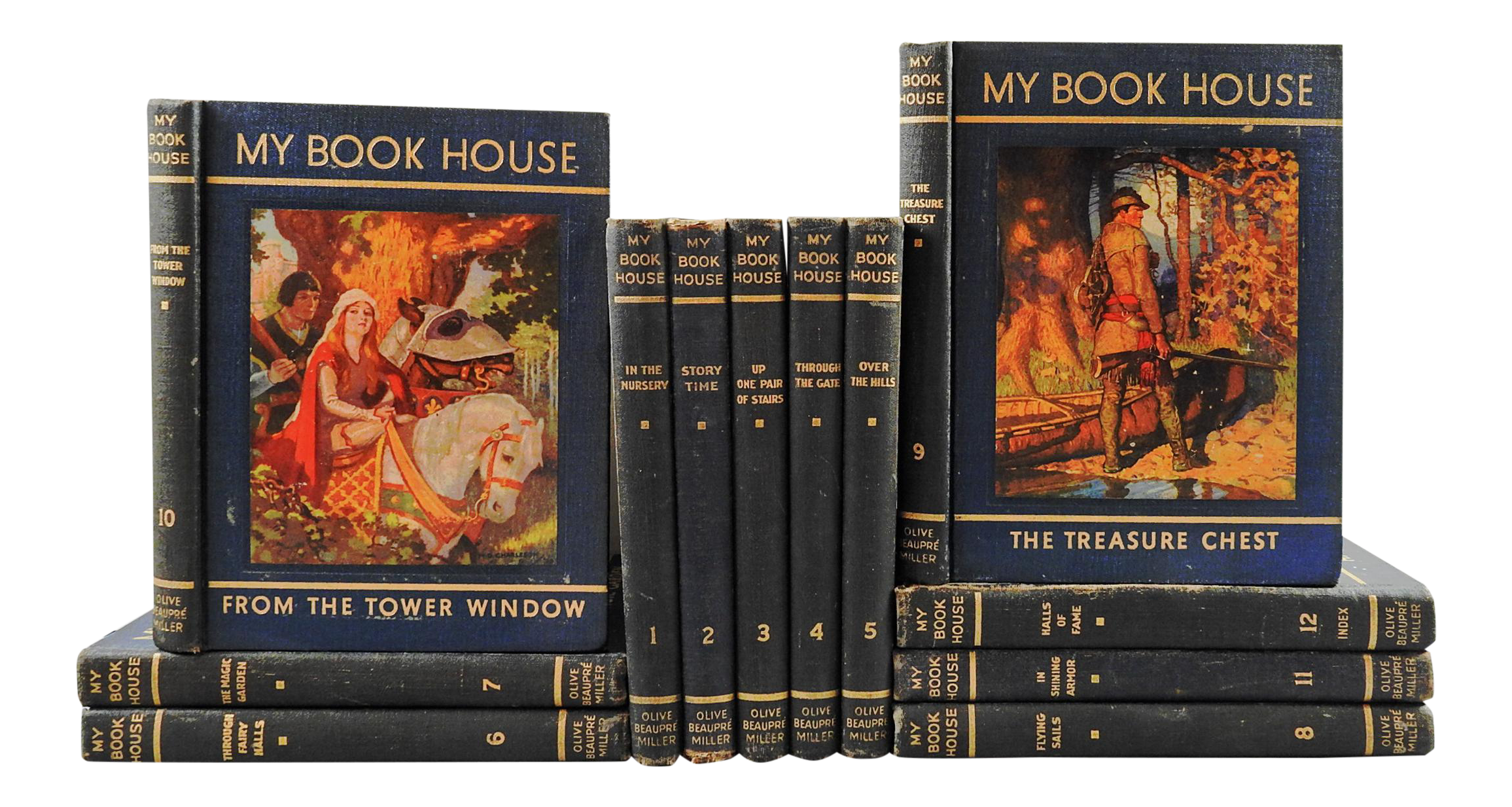 1937 My Book House Volumes - Set of 12 | Chairish