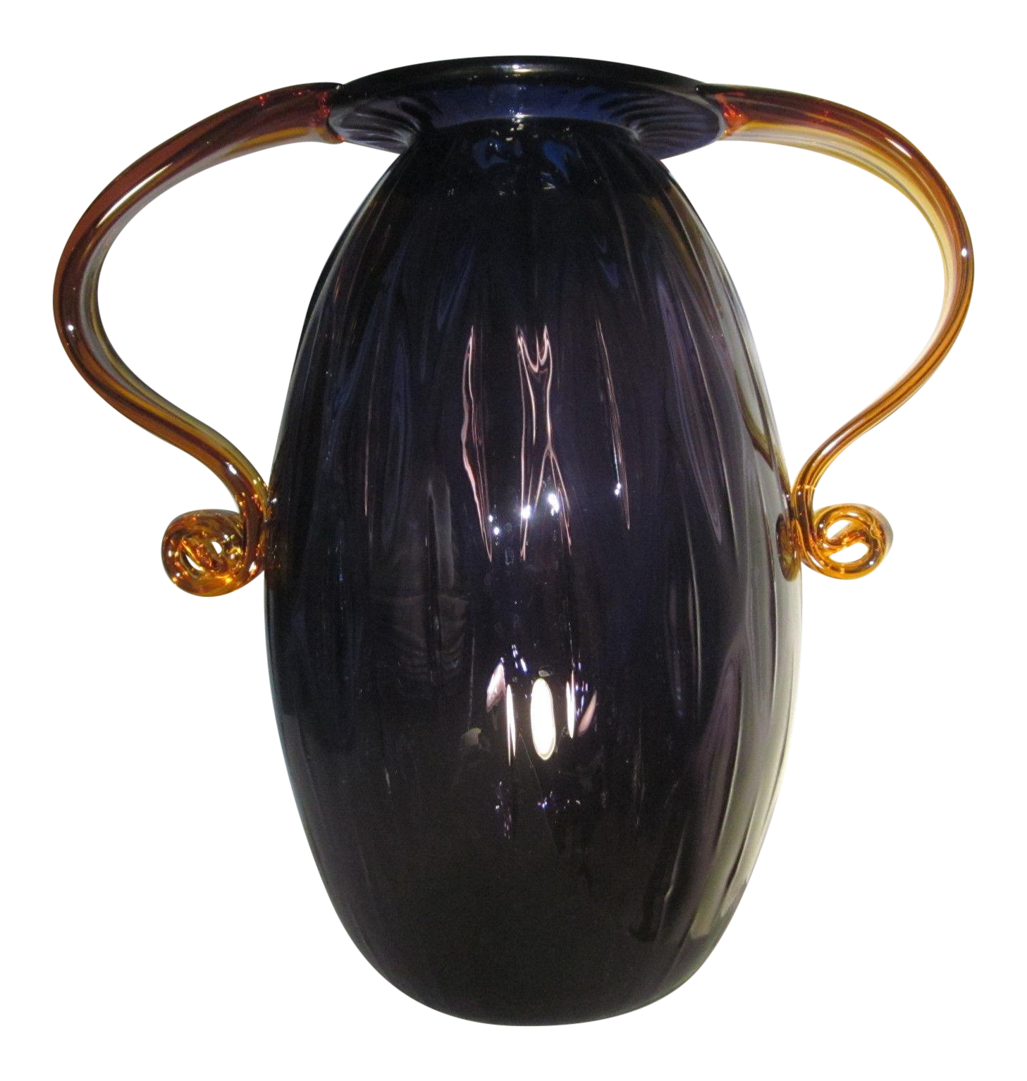 Blenko Art Glass Vase Chairish