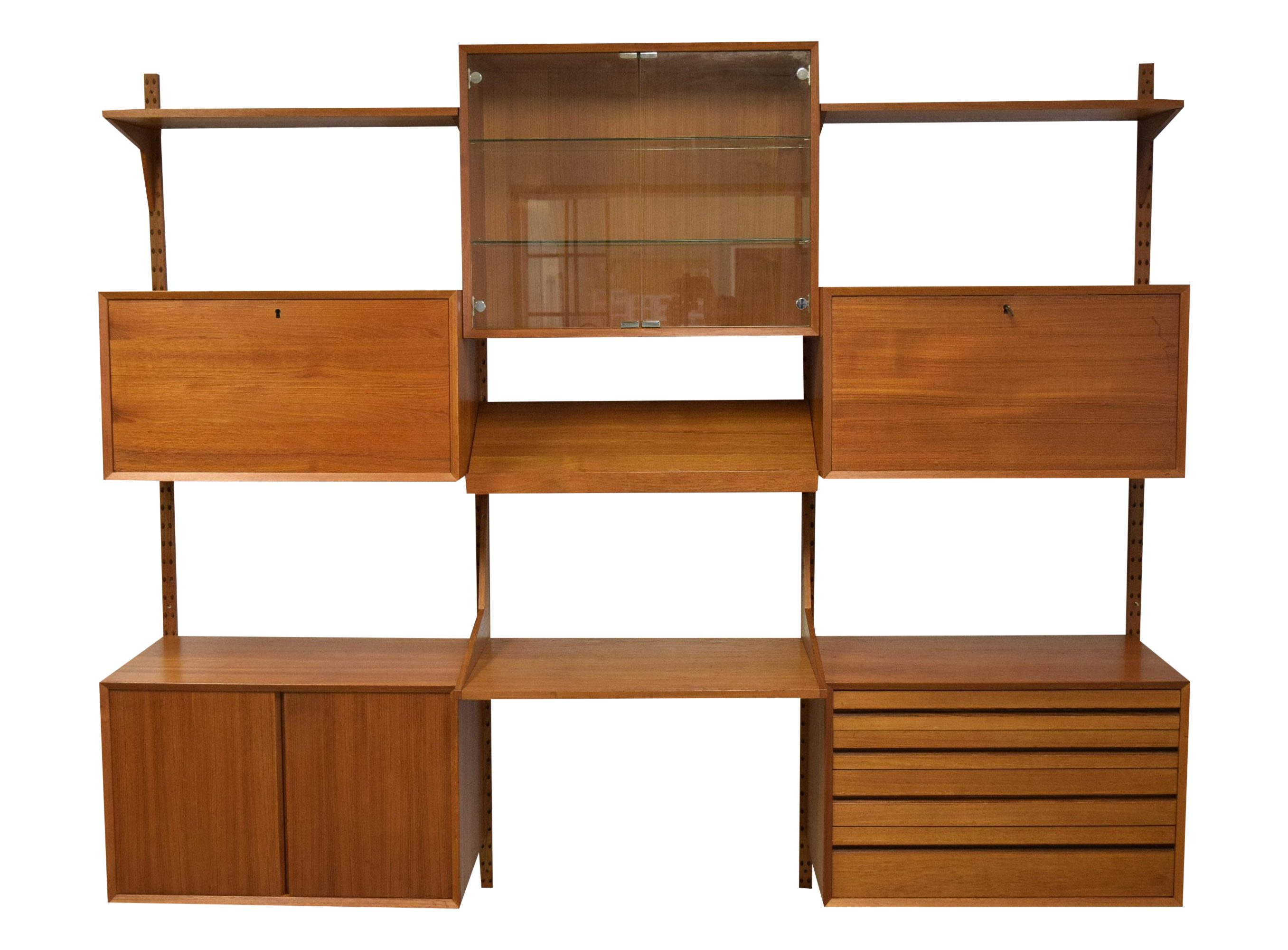 mid-century-modern-adjustable-wall-unit-chairish