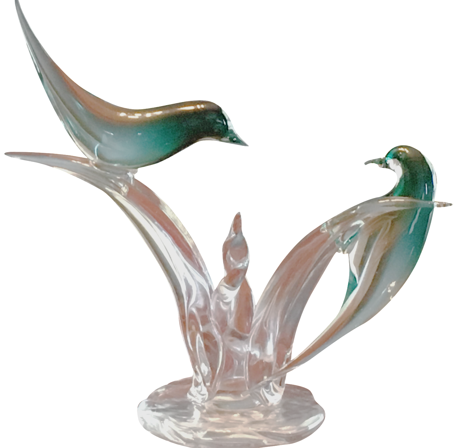 Murano Art Glass Birds by Elio Raffaeli Chairish