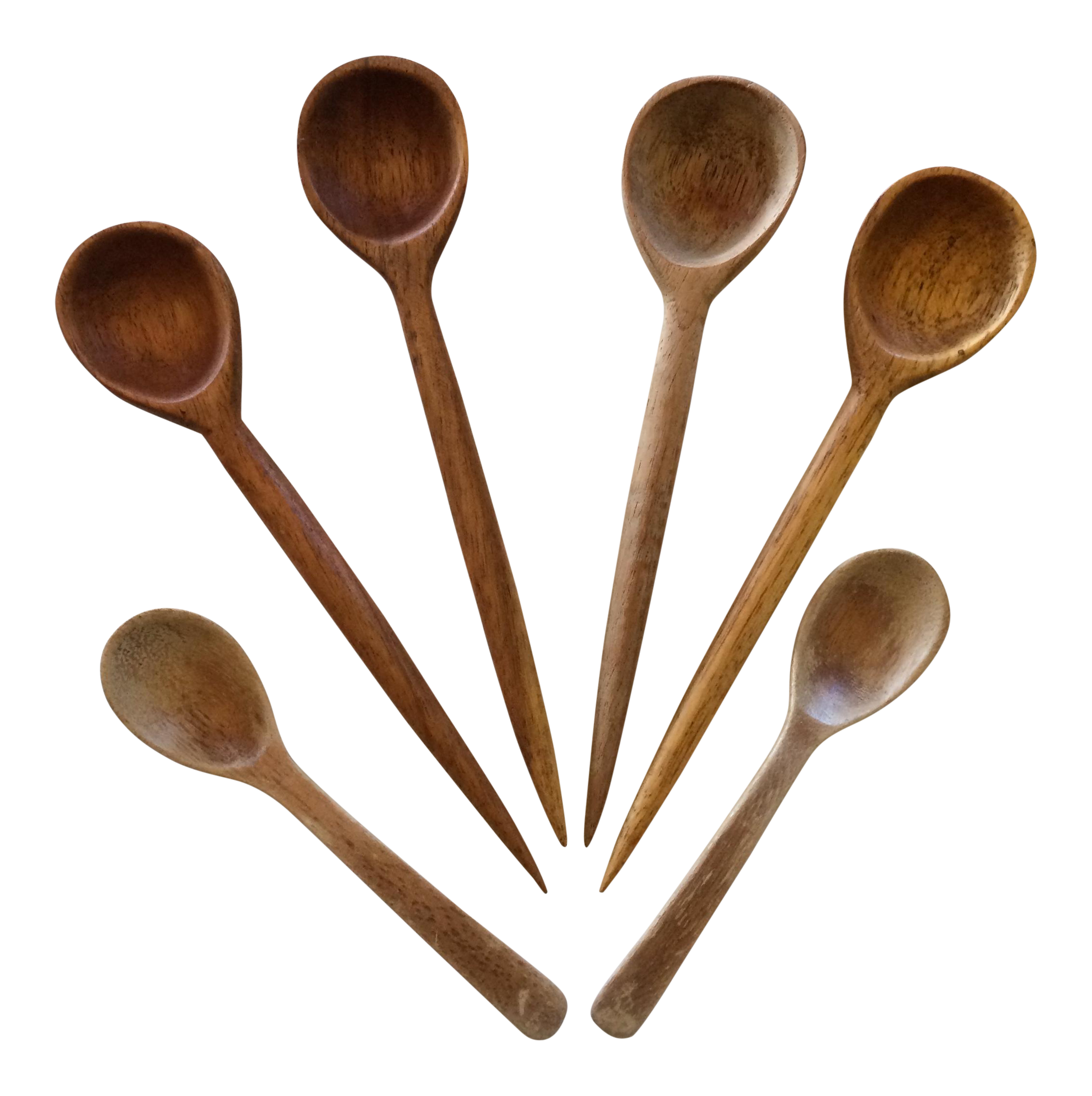 Vintage Wooden Spoon Collection Set of 6 Chairish