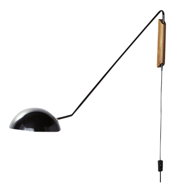CB2 Large Swing Arm Mantis Wall Sconce Chairish