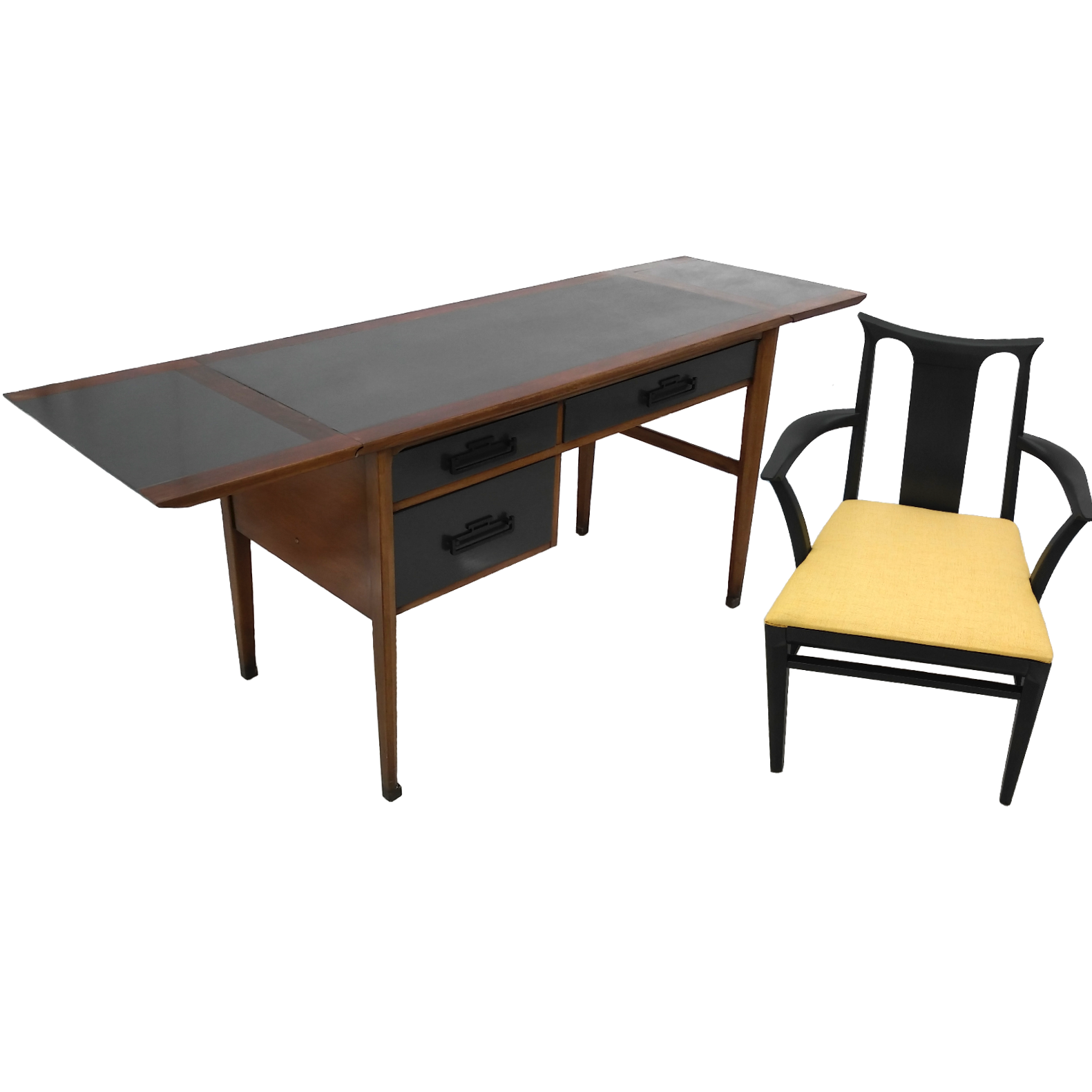 MidCentury Desk & Chair A Pair Chairish