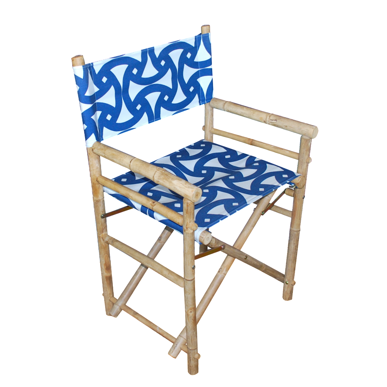 Bamboo Director's Chairs Set of 4 Chairish