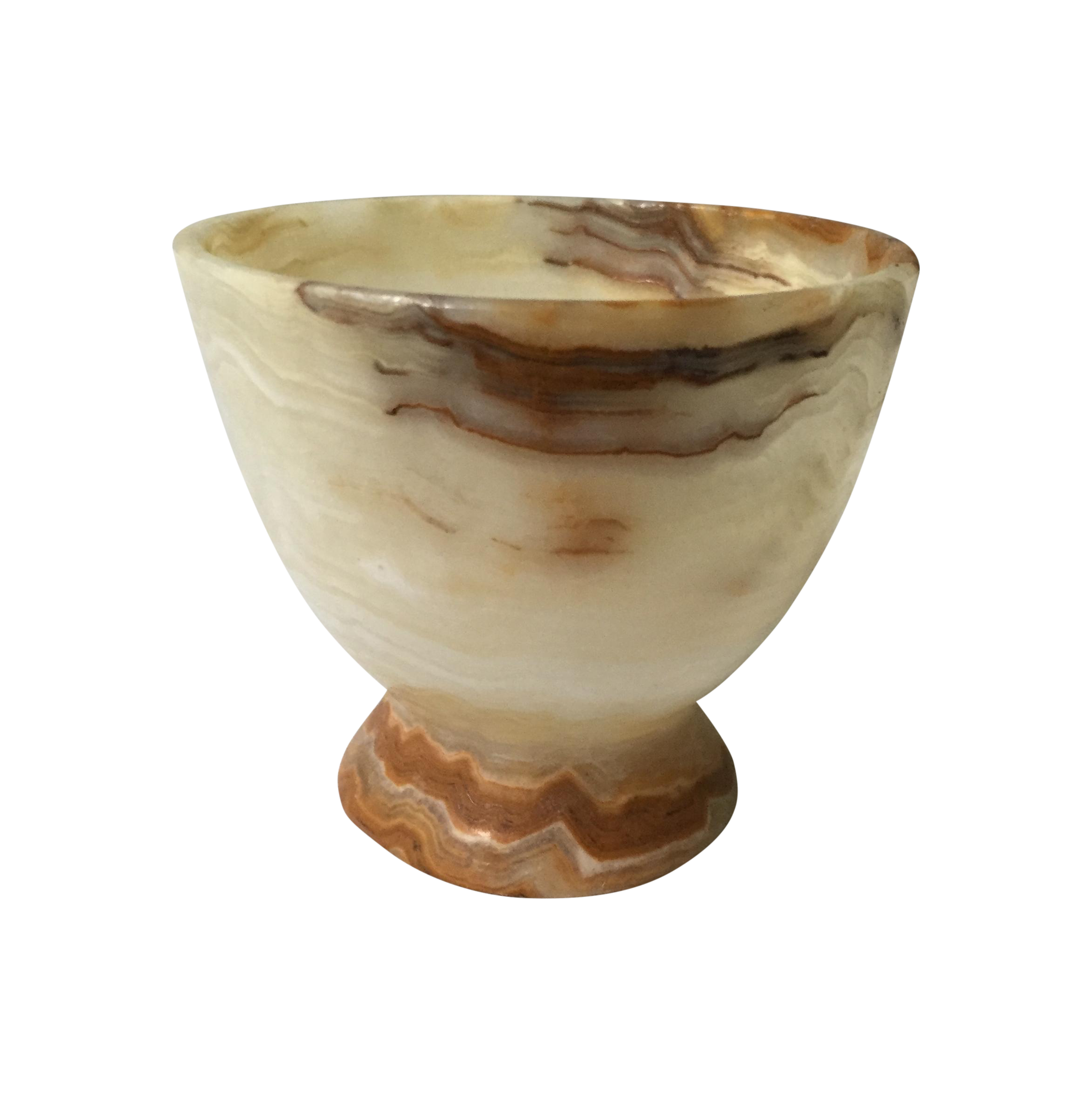 Onyx Pedestal Bowl Chairish