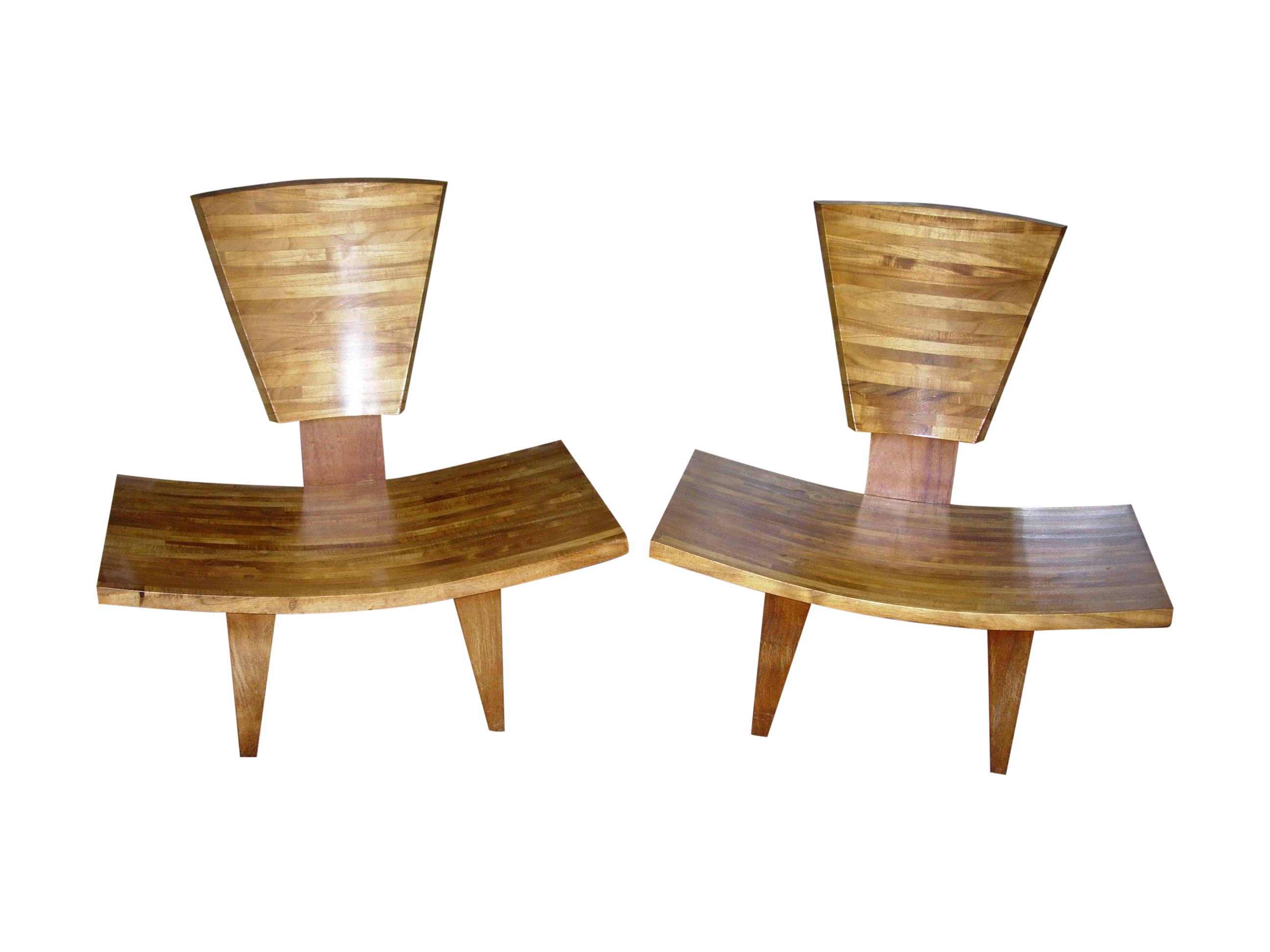 MidCentury Original Chairs Pair Chairish
