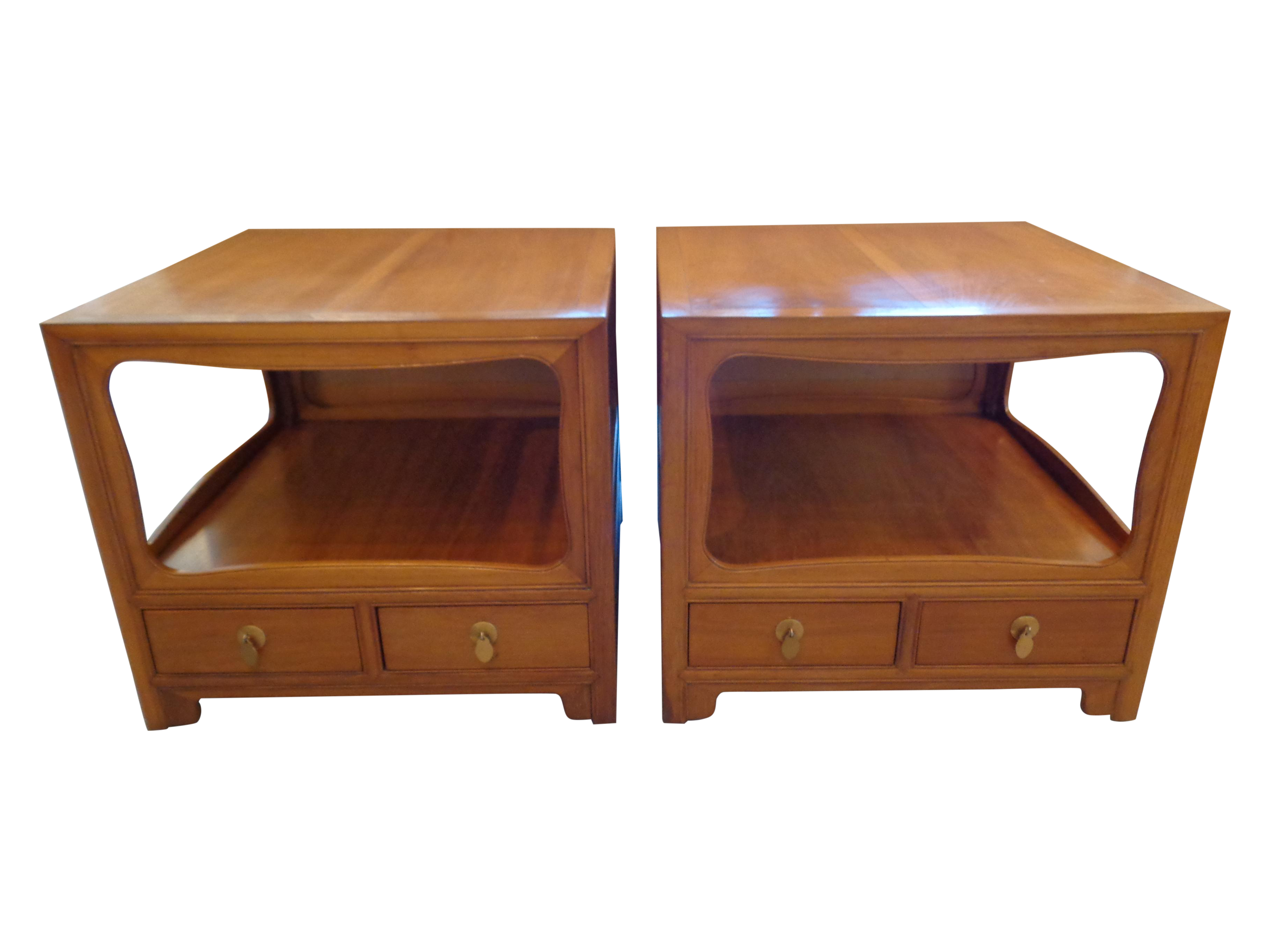 Michael Taylor for Baker Nightstands A Pair Chairish