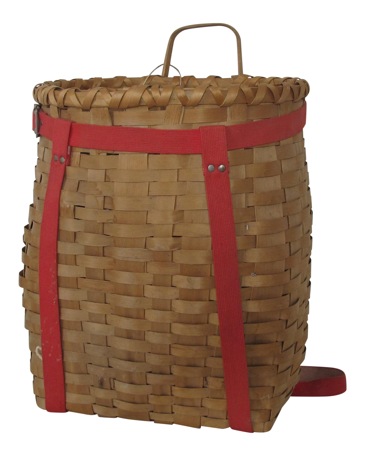 Adirondack Trapper Backpack Basket Chairish